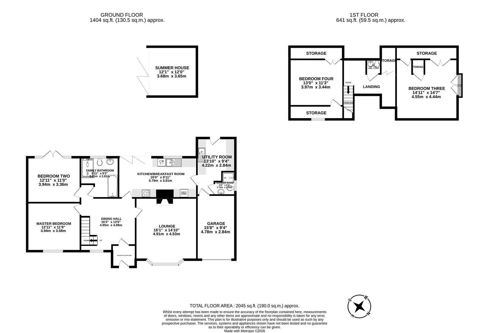 11, Pembroke Place, Leyland floorplan