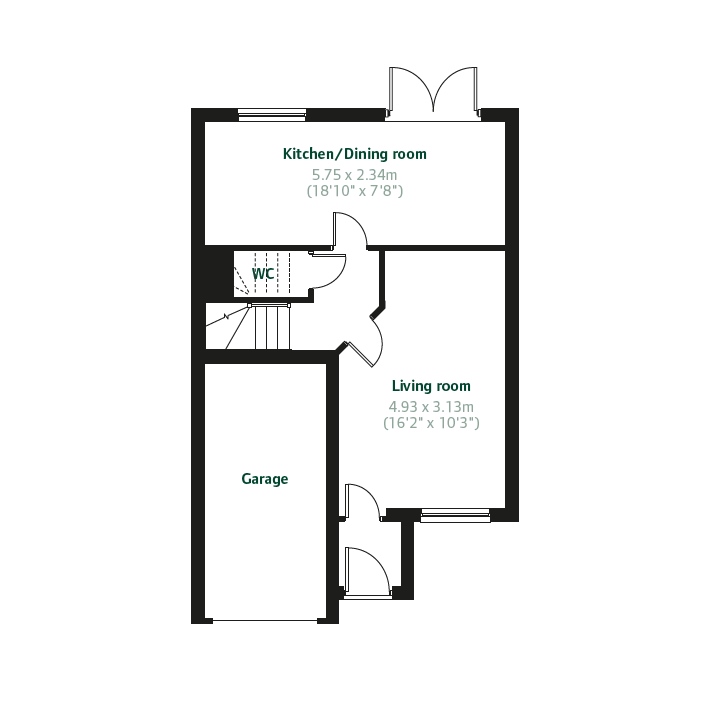 3 Bedrooms Detached house for sale in 