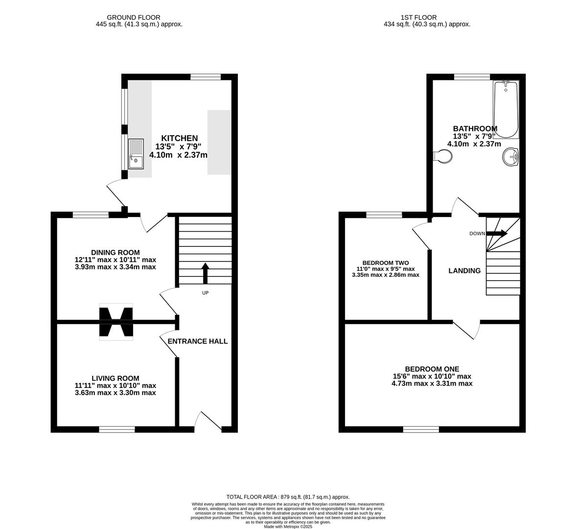 5, Sidney Street, Gloucester floorplan
