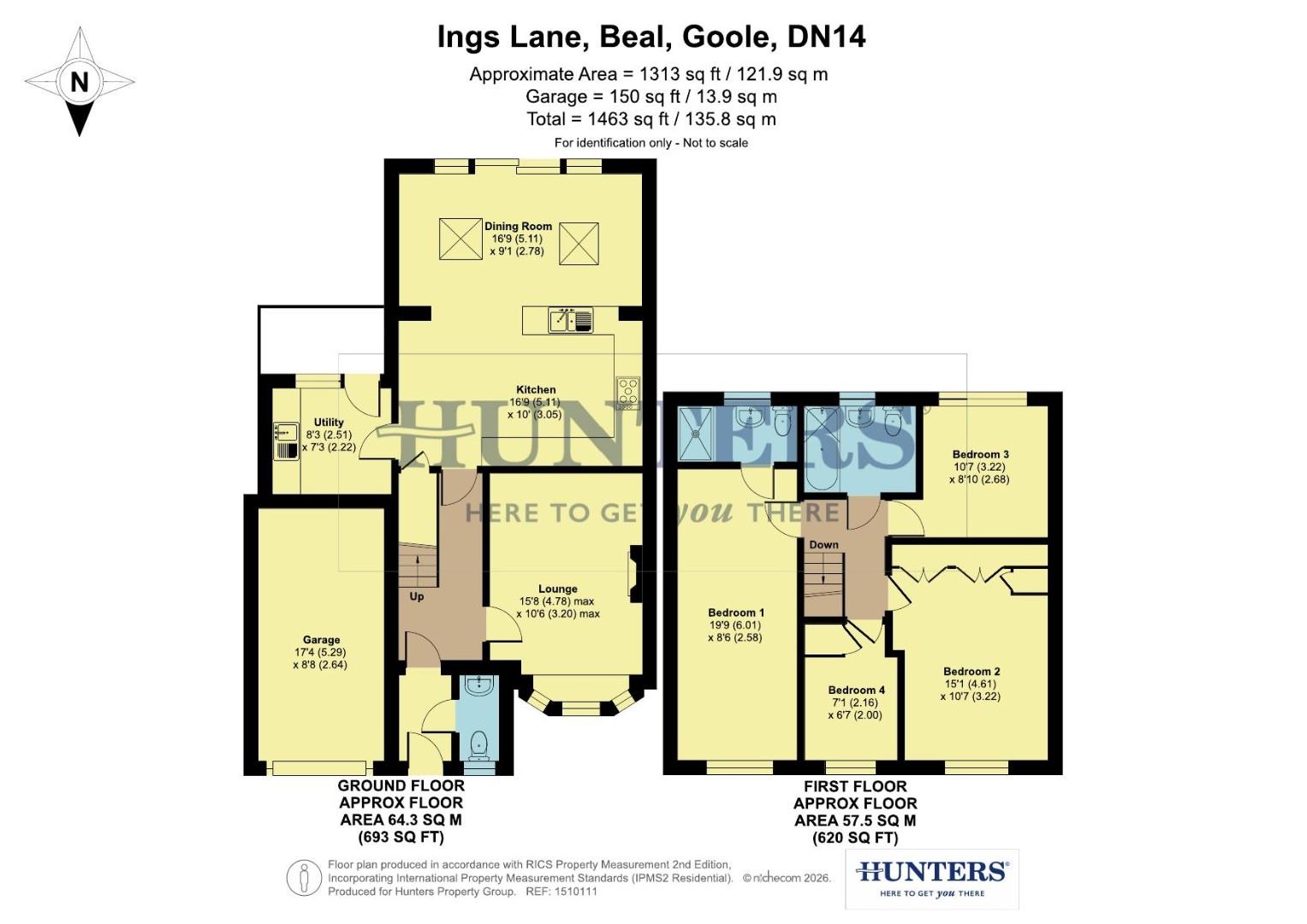 30, Ings Lane, Goole floorplan