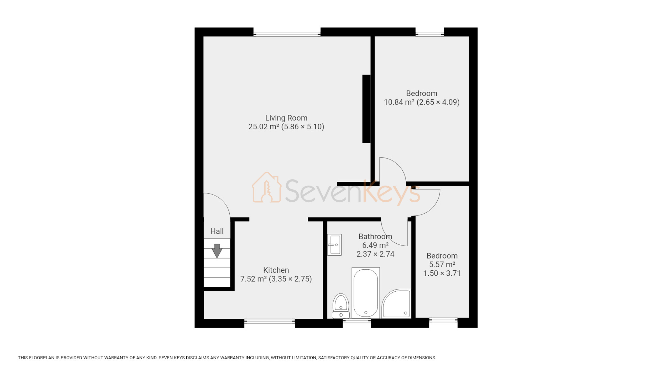 20 St Oswins Place, Consett floorplan