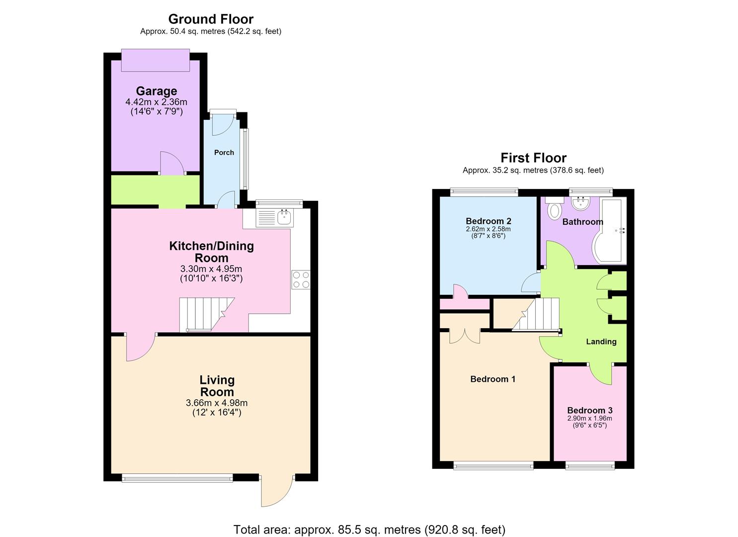 12, Hardwick Close, Bromyard floorplan