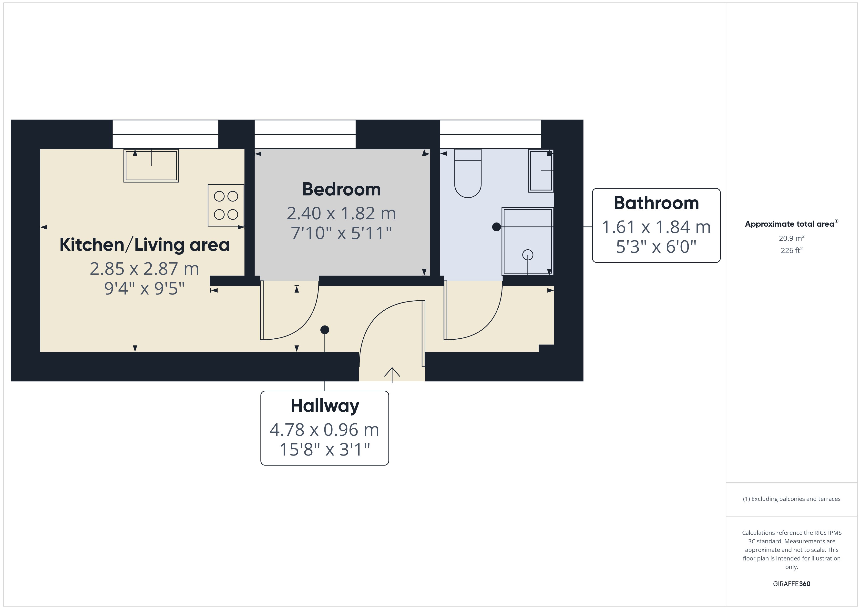 Paragon Street, HULL floorplan