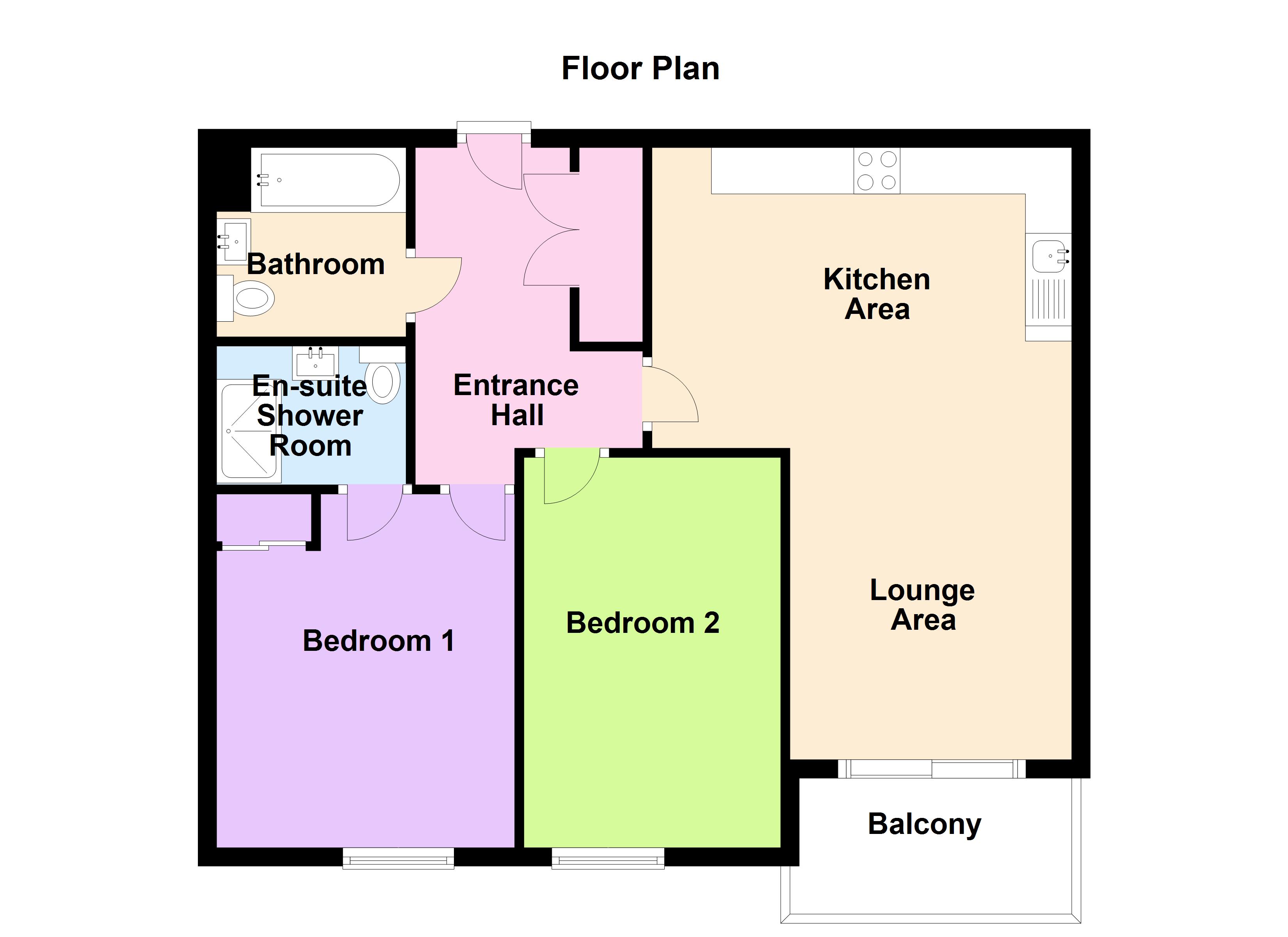2 Bedrooms Flat for sale in Derry Court, 386 Streatham High Road, Streatham, London SW16
