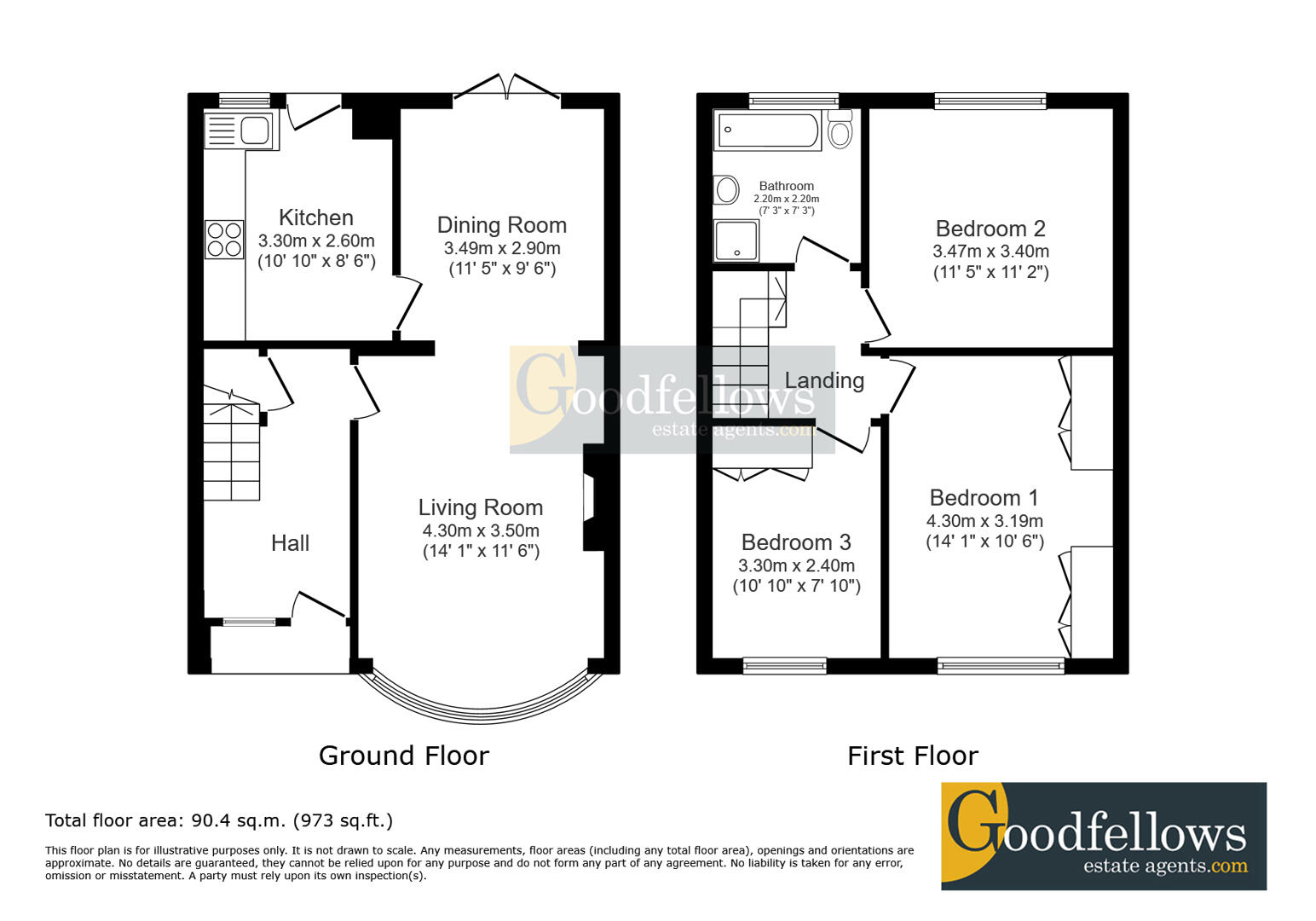 18, Norwood Road, Newcastle Upon Tyne floorplan