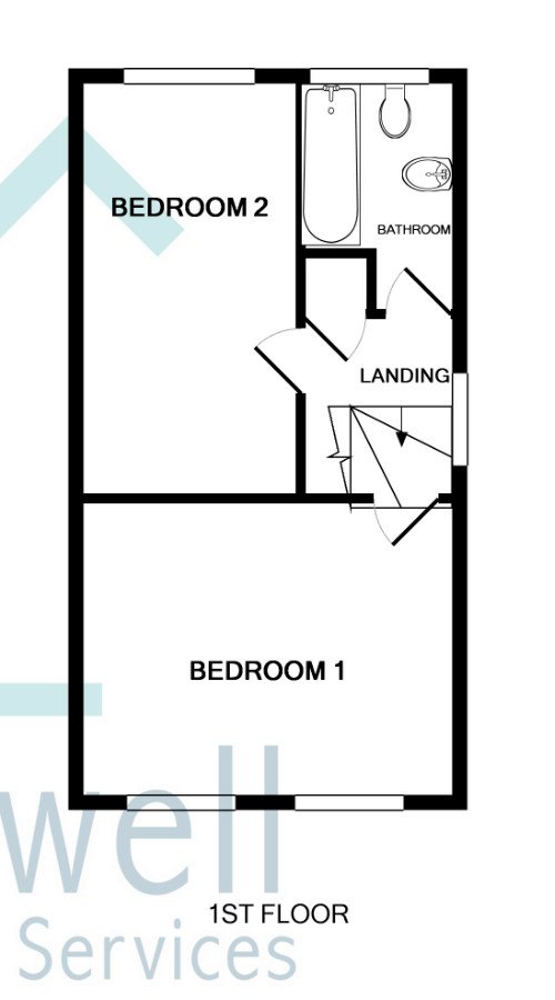 2 Bedrooms  to rent in Laxton Close, Luton LU2