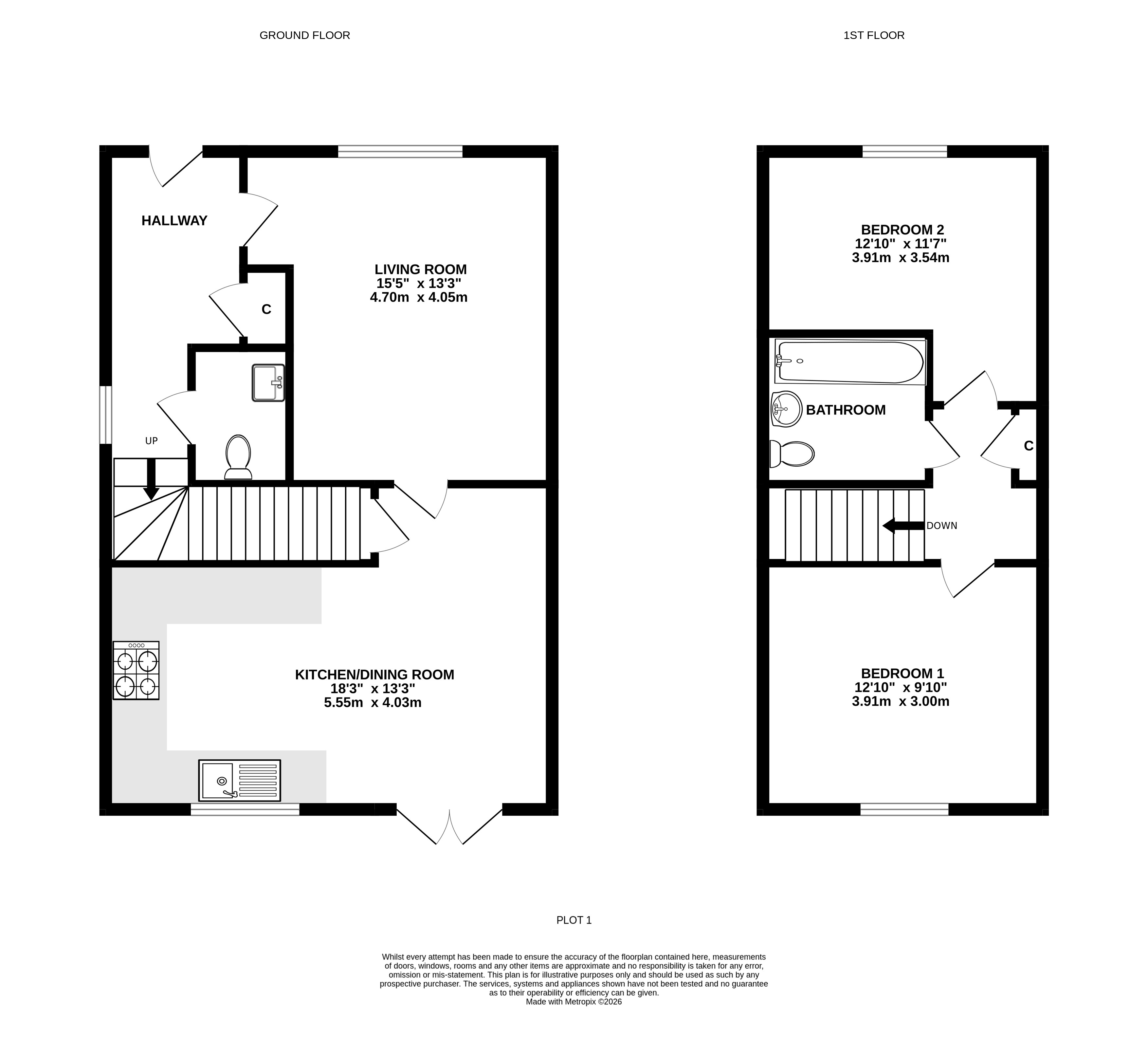 48, Church Mead, Dunstable floorplan