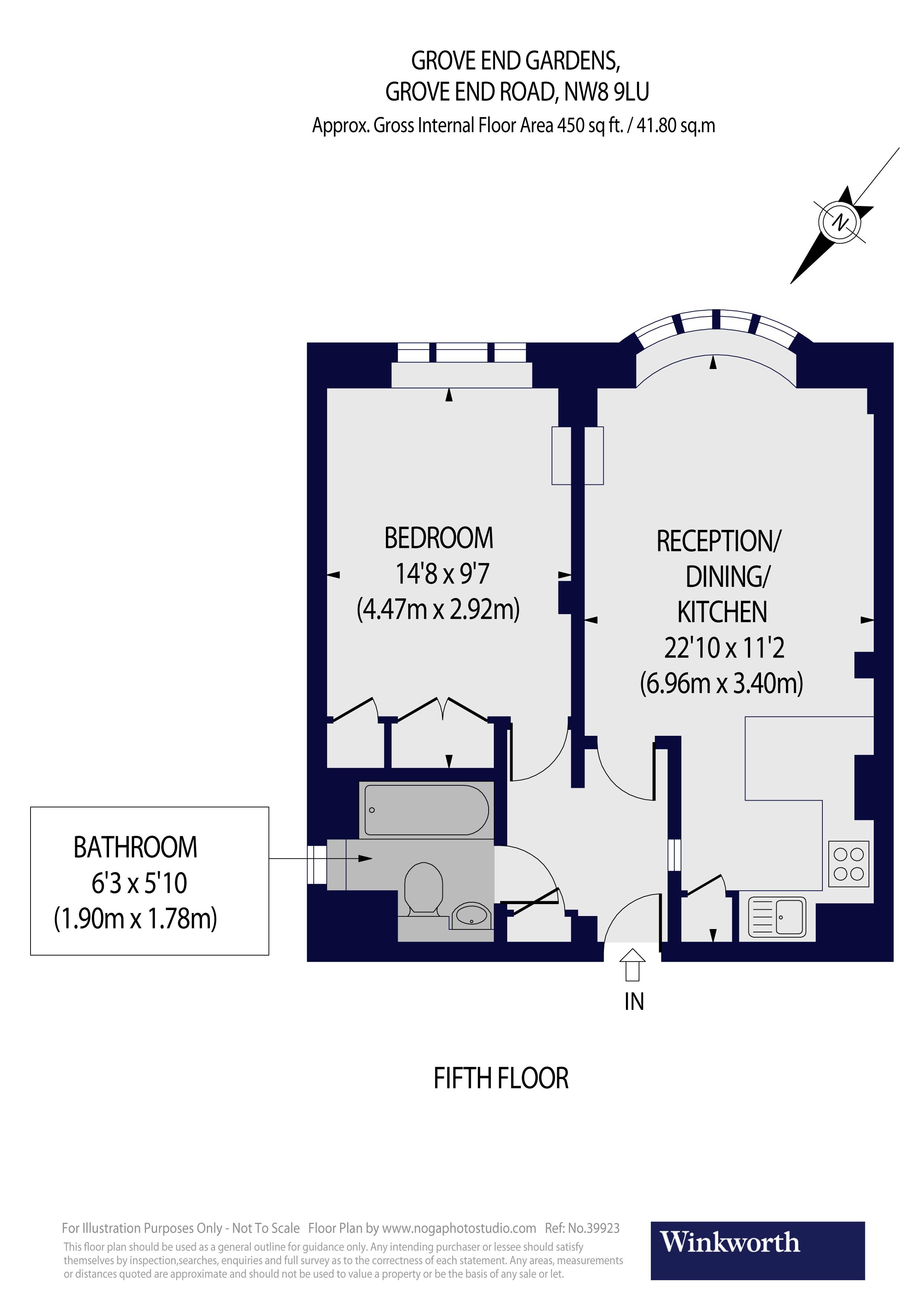 Grove End Gardens, St John's Wood floorplan