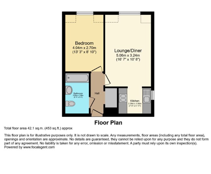 Flat 36, Homeworth,, Mount Hermon Road, Surrey floorplan