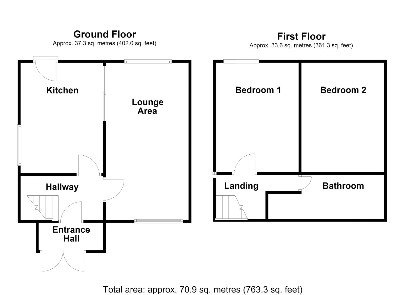 186, Argyle Street, Heywood floorplan