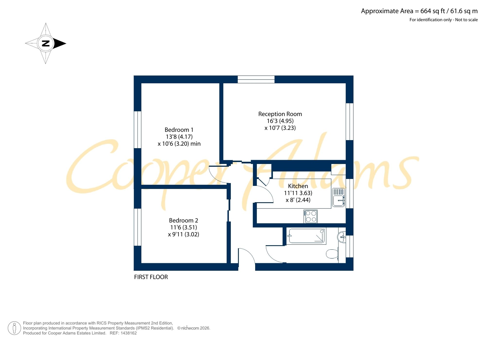 21 Beaumont Court Worthing Road, Littlehampton floorplan