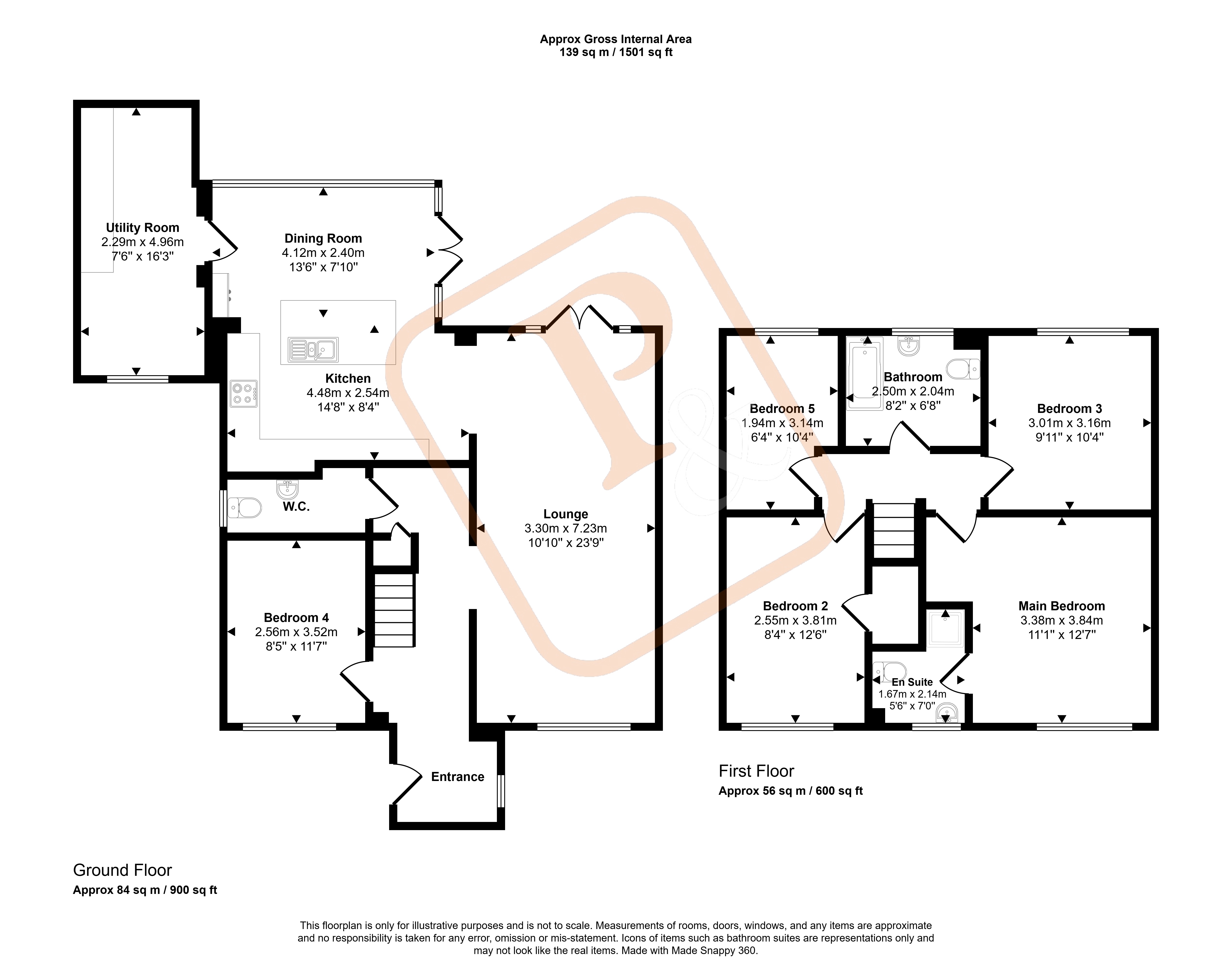 18, Meadow Grass Close, Colchester floorplan