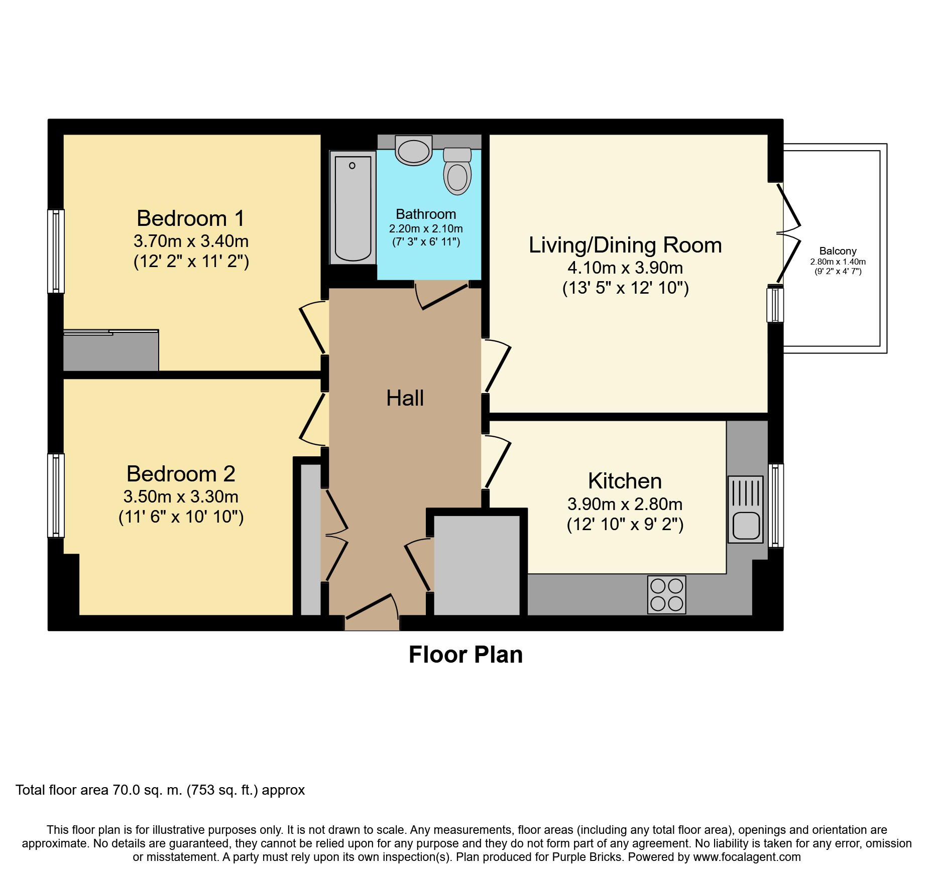 2 Bedrooms Flat for sale in Claybury Mews, Ilford IG5