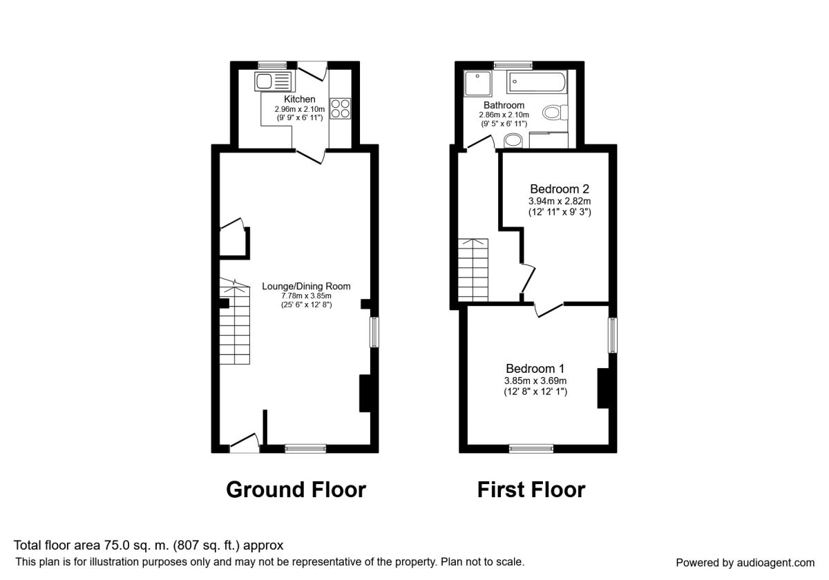 2 Bedrooms Terraced house to rent in Napier Street, Hazel Grove, Stockport SK7