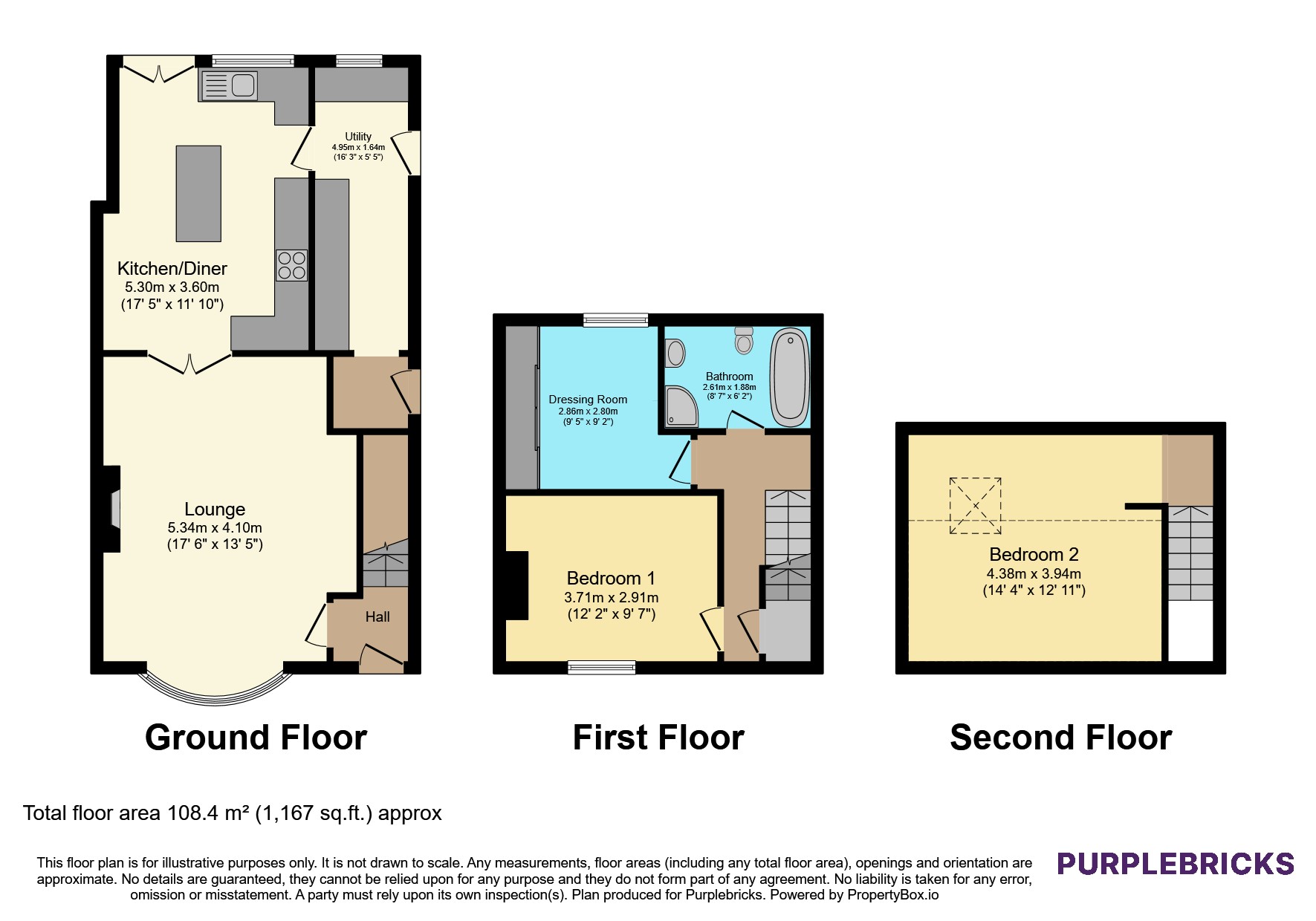35, Ivy Road, Newcastle upon Tyne floorplan