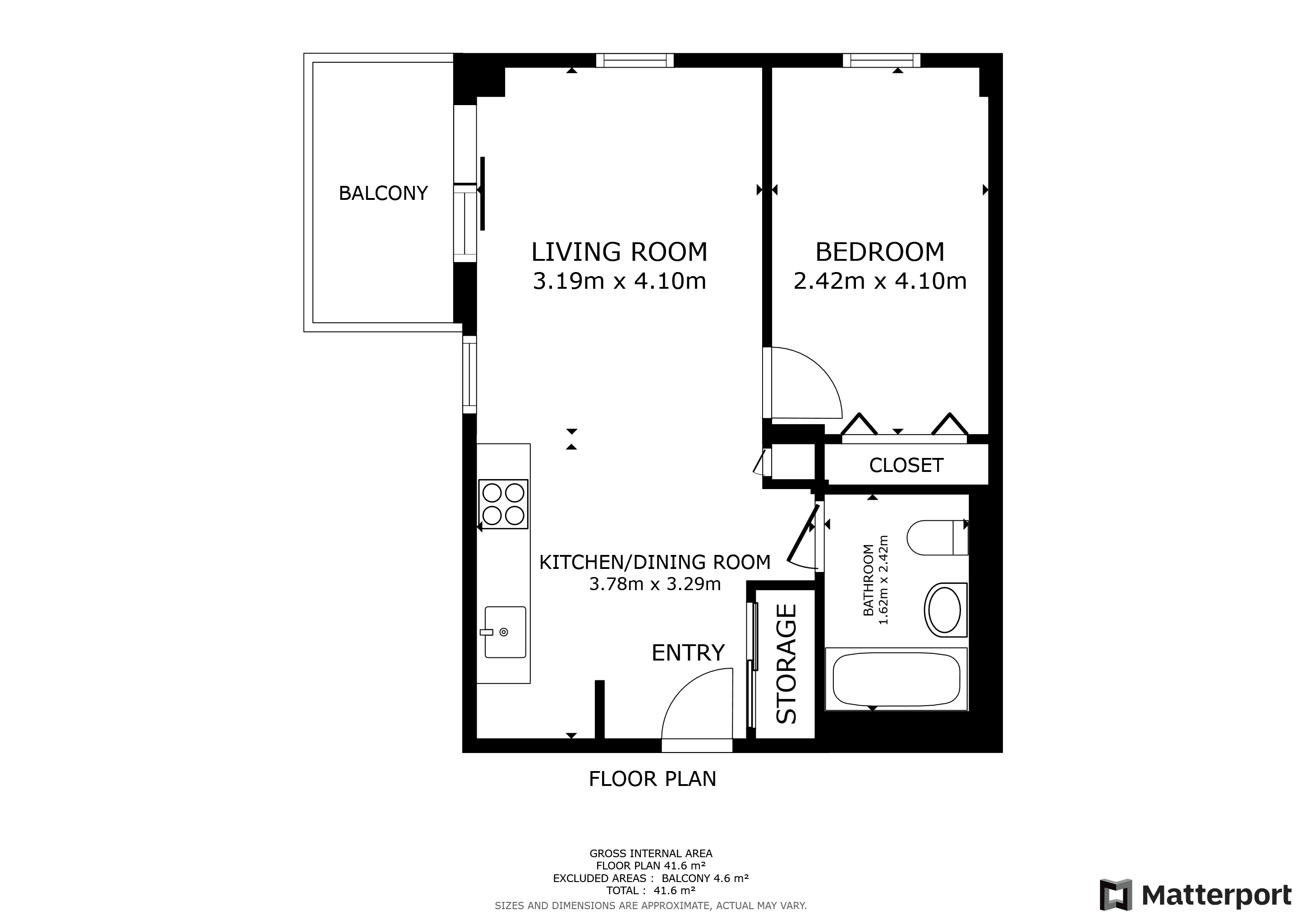 11 Lockside Lane, Salford, Manchester, M5 floorplan
