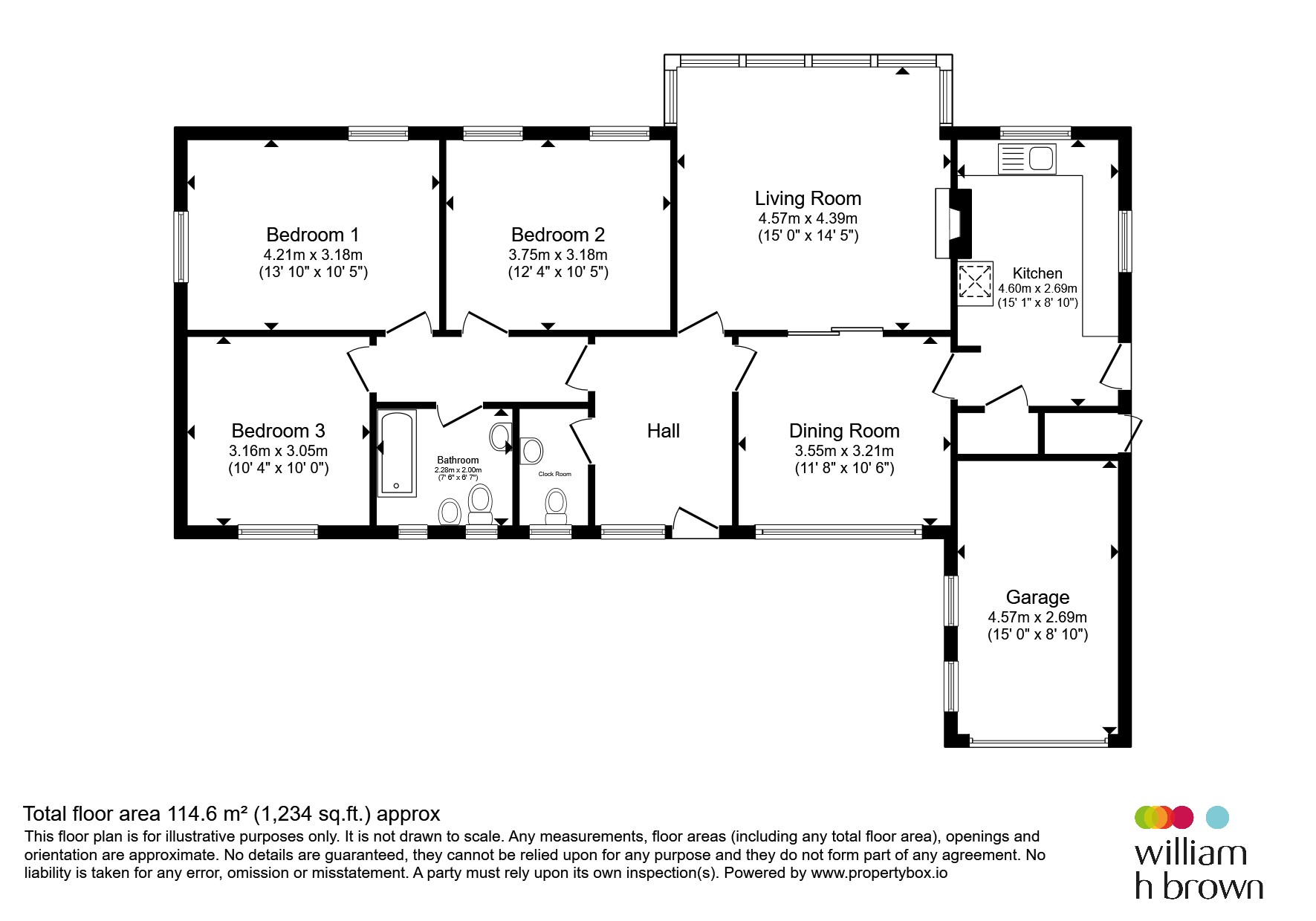 7, South Glebe, Driffield floorplan