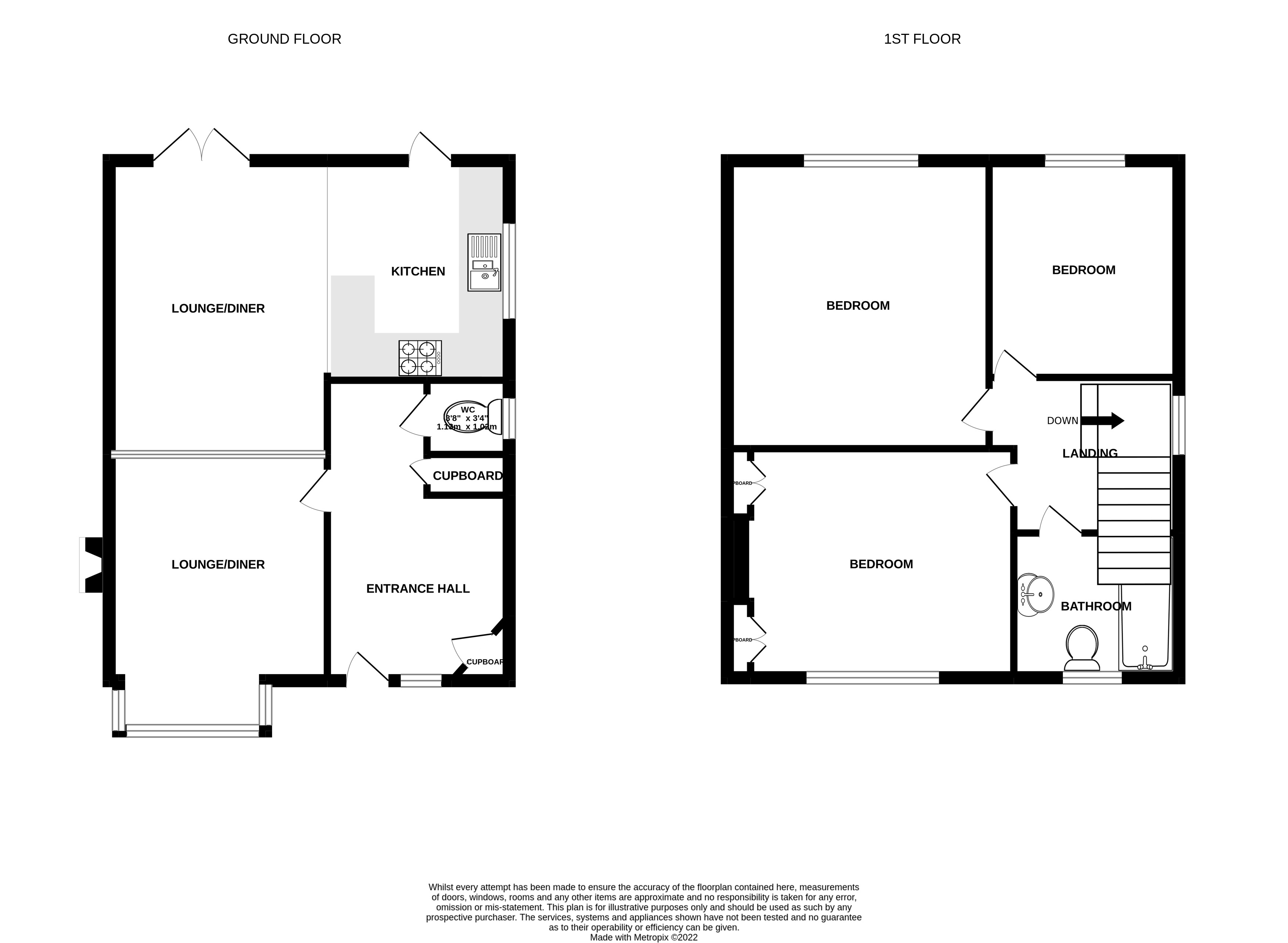 26, Wootton Road, Somerset floorplan