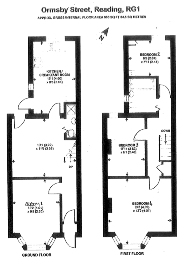 4 Bedrooms Terraced house for sale in Ormsby Street, Reading RG1