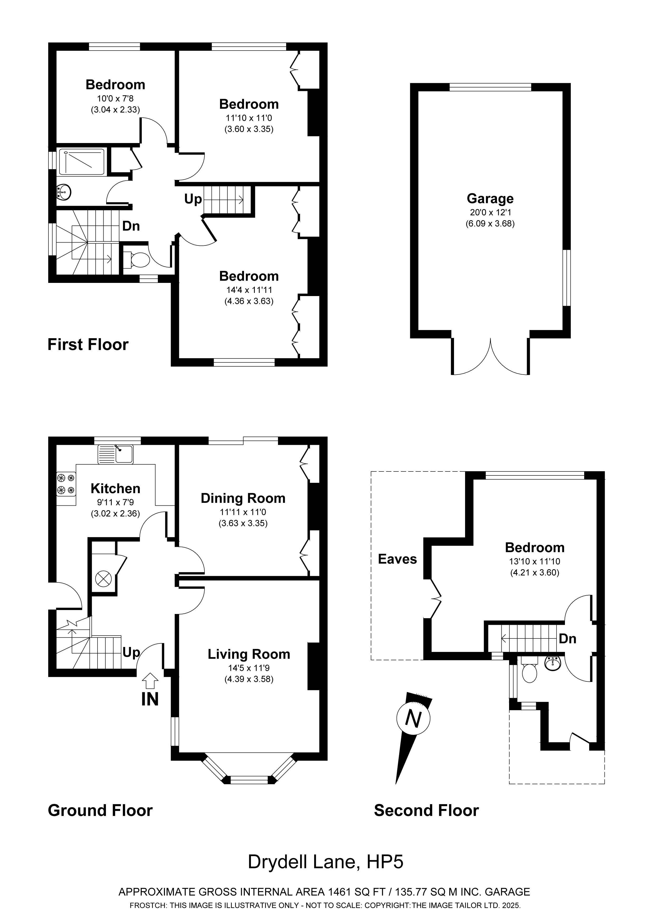 4, Drydell Lane, Chesham floorplan