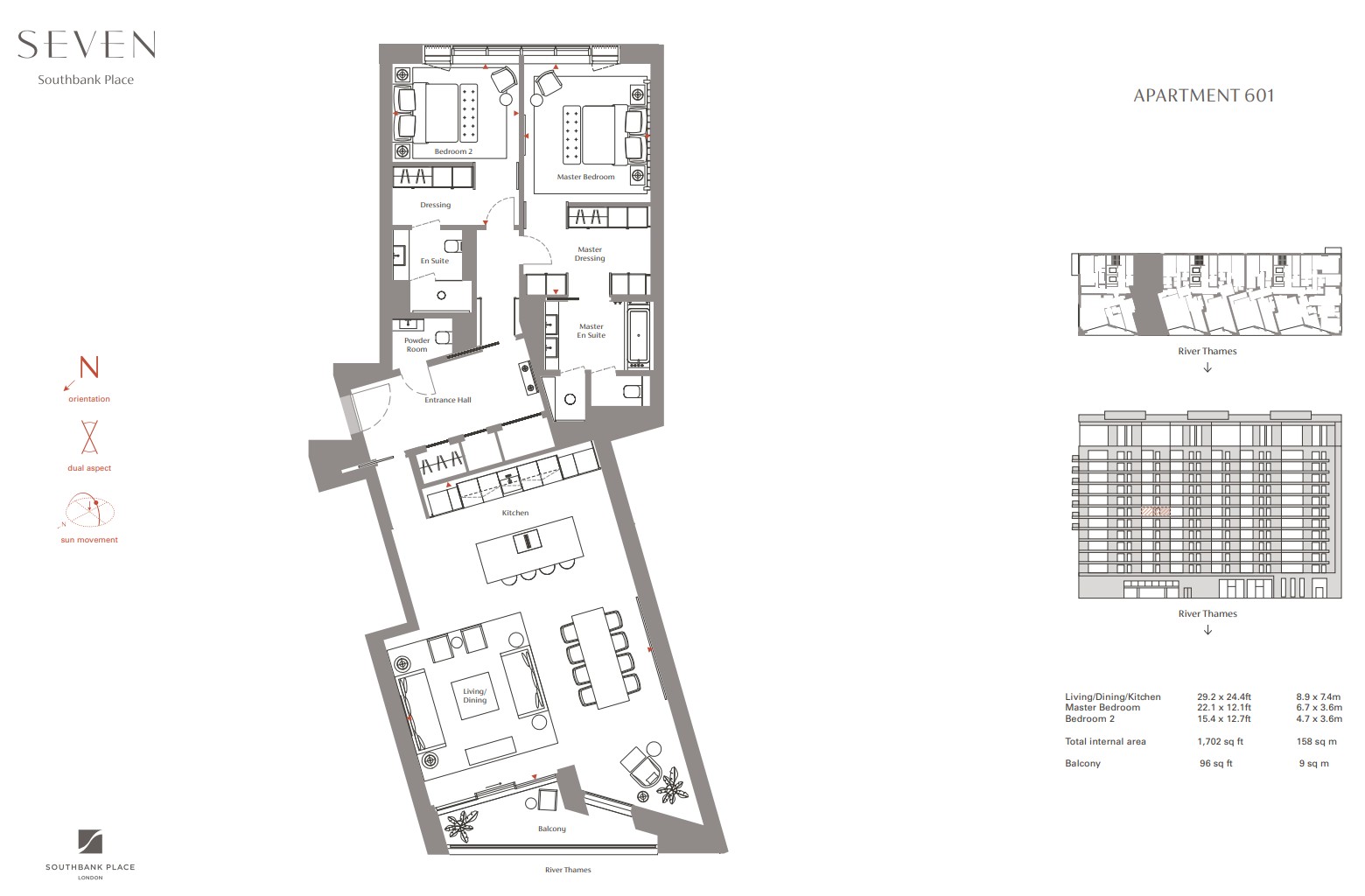 SEVEN, Southbank Place, SE1, SEVEN, Southbank Place, SE1, London floorplan