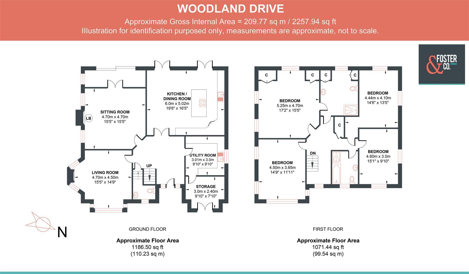 80., Woodland Drive, Hove floorplan