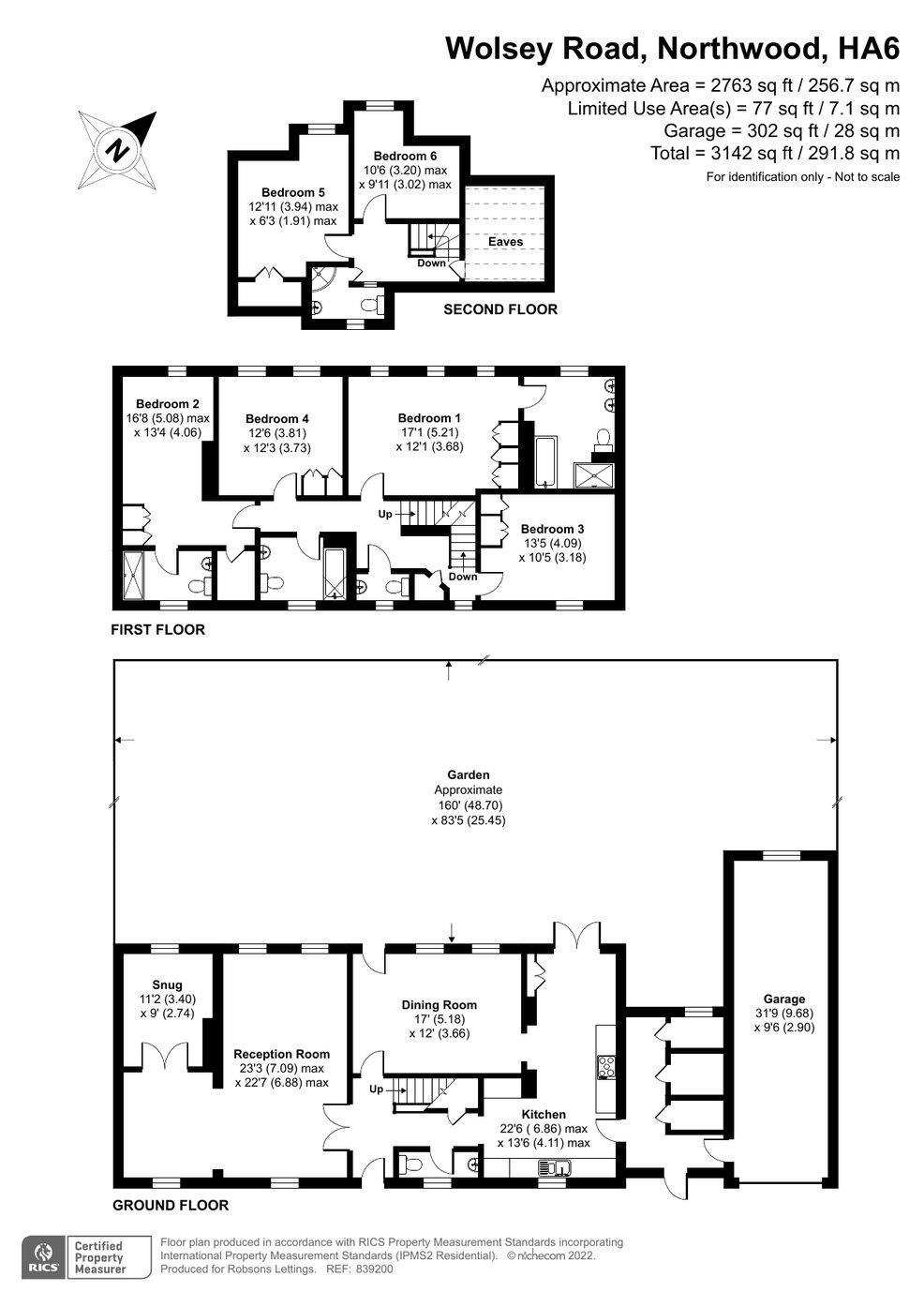 30, Wolsey Road, Northwood floorplan