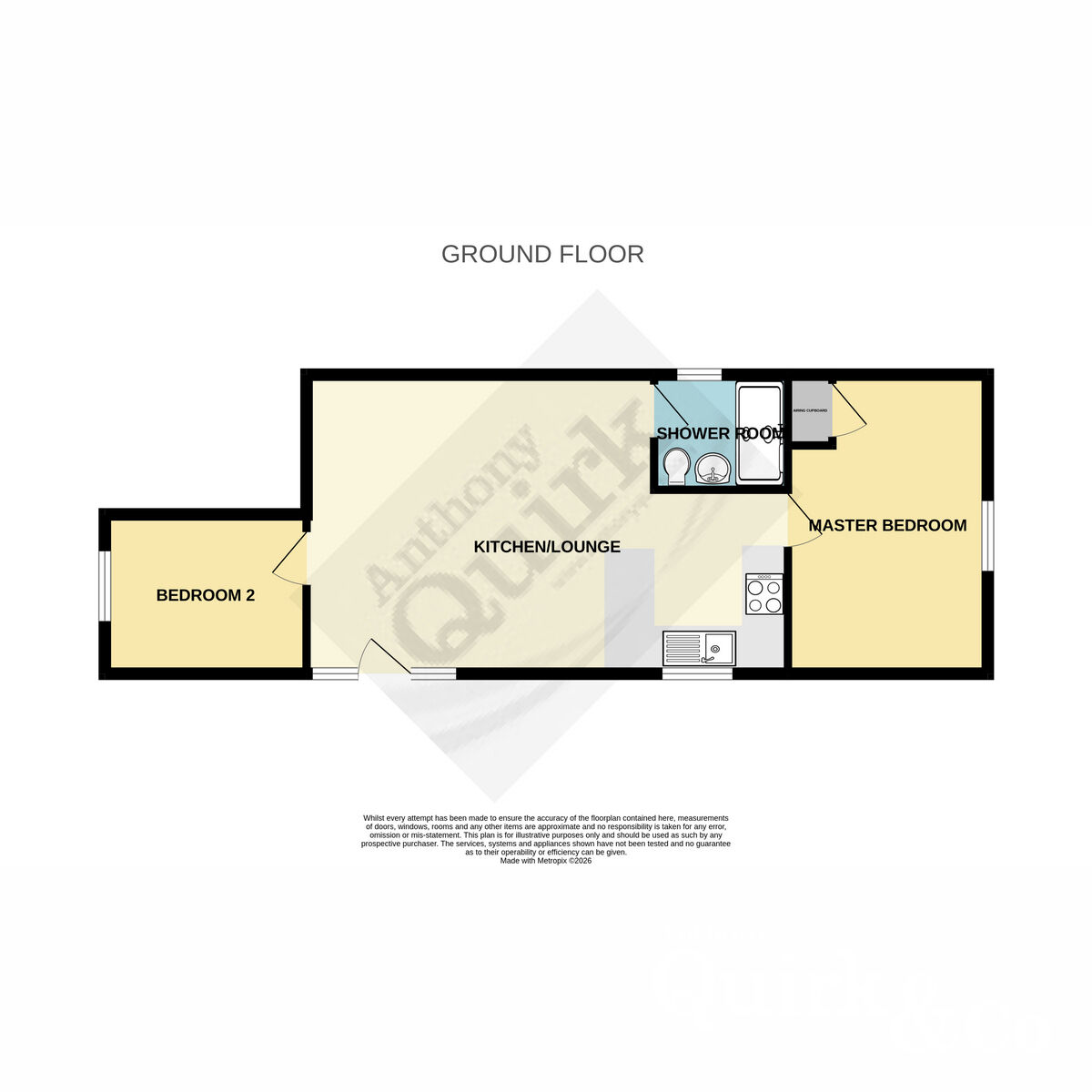 Flat Annexe 1, The Nursery, Hall Road, Rochford floorplan