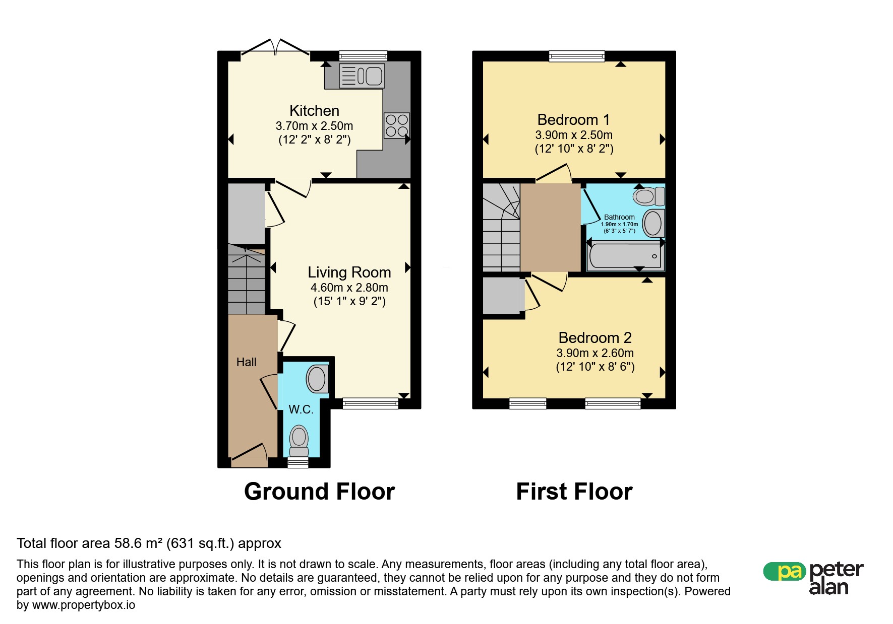 39, Heol Y Nant, Pontyclun floorplan