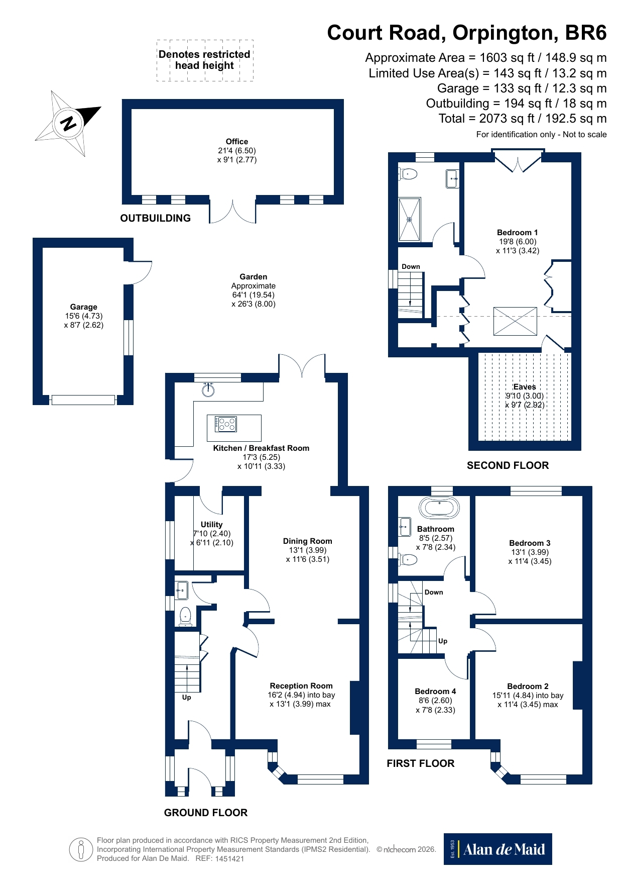 112, Court Road, Kent floorplan