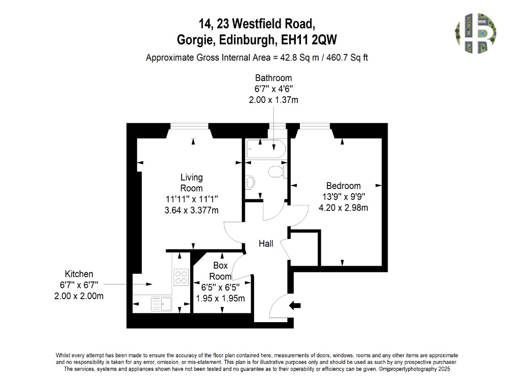 Westfield Road, Gorgie, Edinburgh, EH11 2QW, Edinburgh floorplan