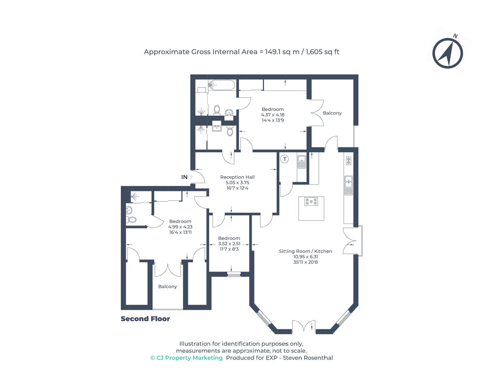 Exchange Mansion,14, Victoria Close, Rickmansworth floorplan