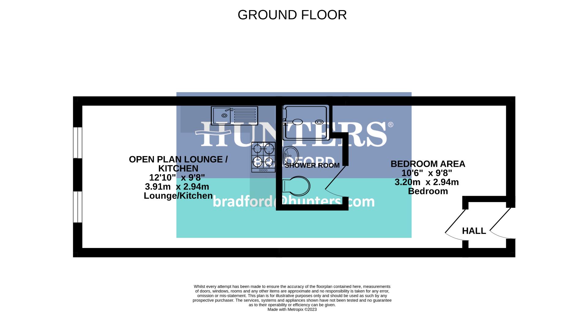 Apartment, 2, 4 James Street, Bradford floorplan