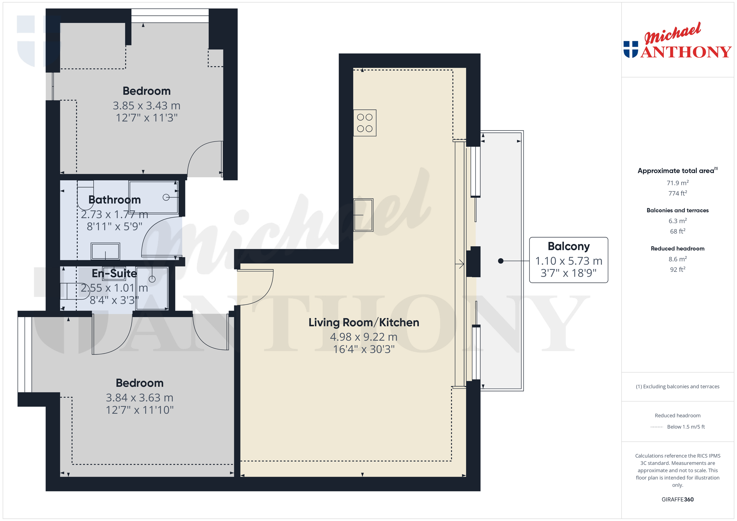 Flat 5, 68 Wendover Road, Aylesbury floorplan