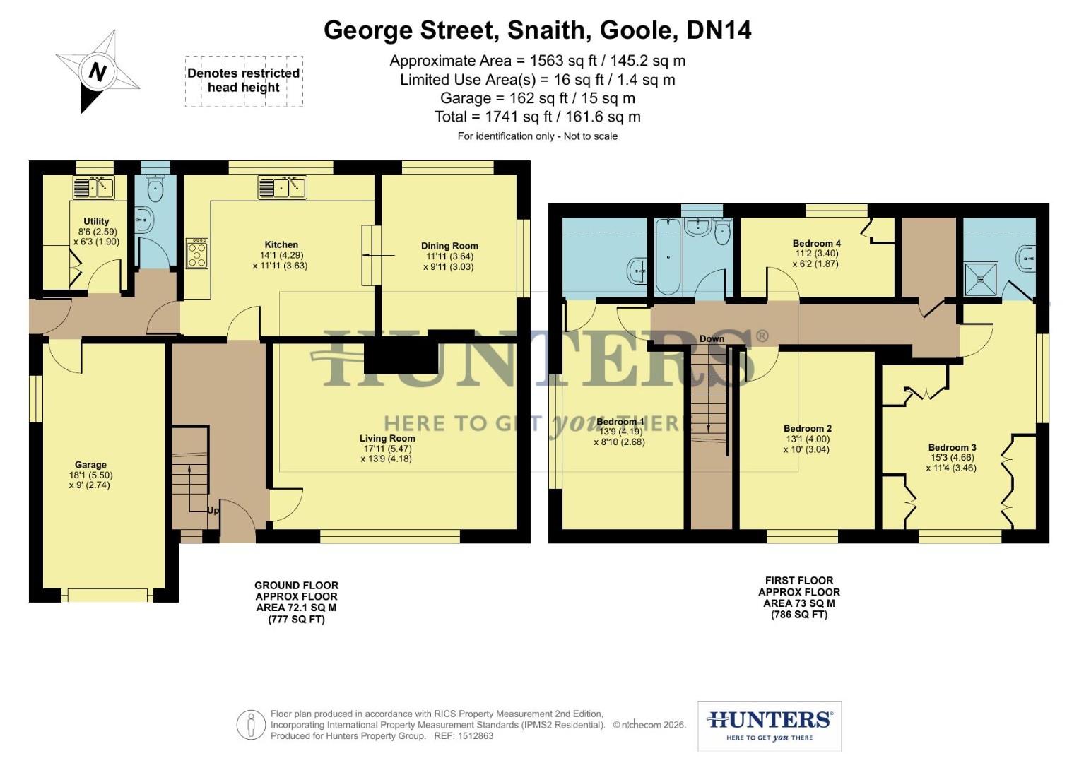 9A, George Street, Goole floorplan