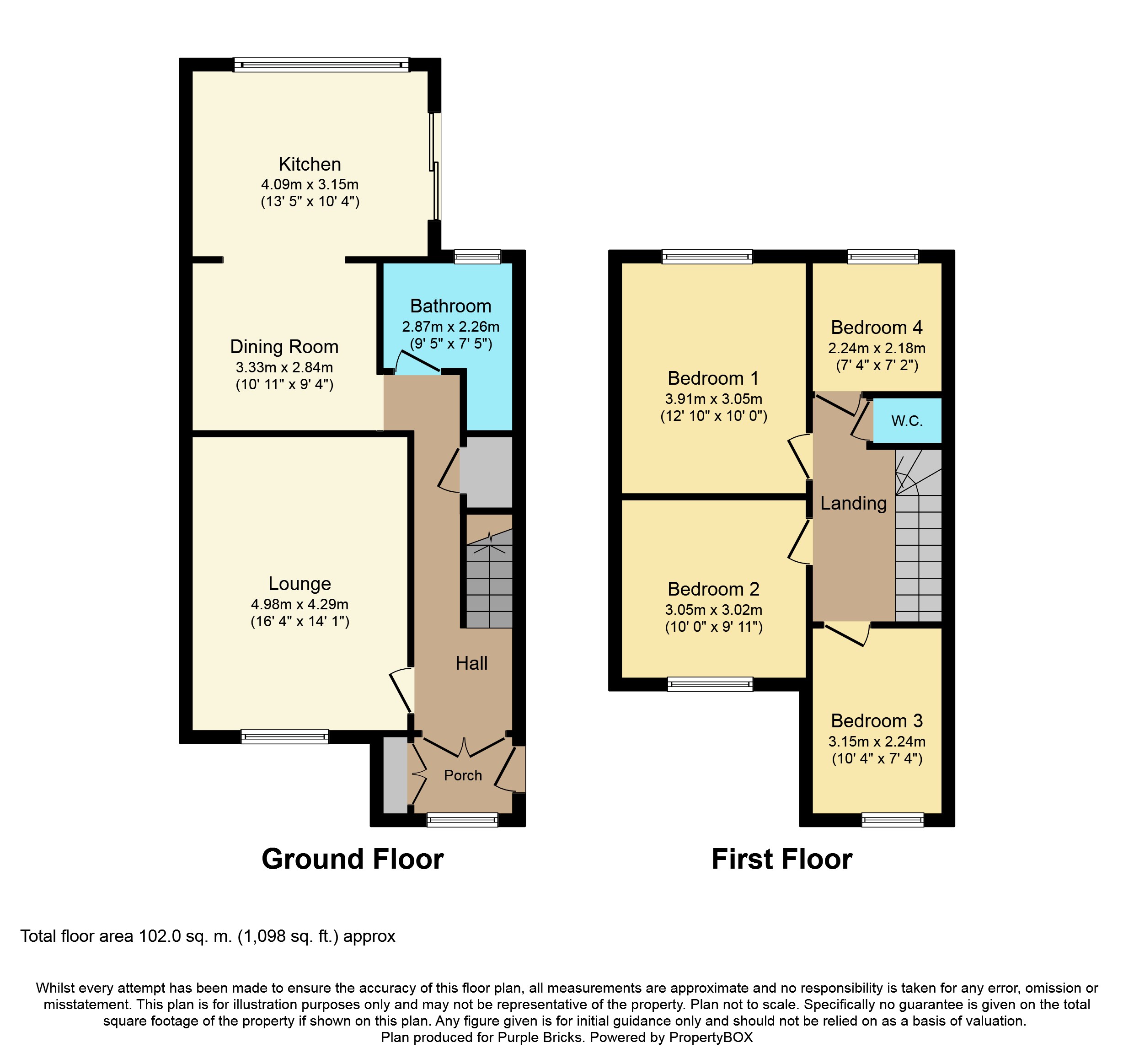 4 Bedrooms Semi-detached house for sale in Drayton Close, Maldon CM9