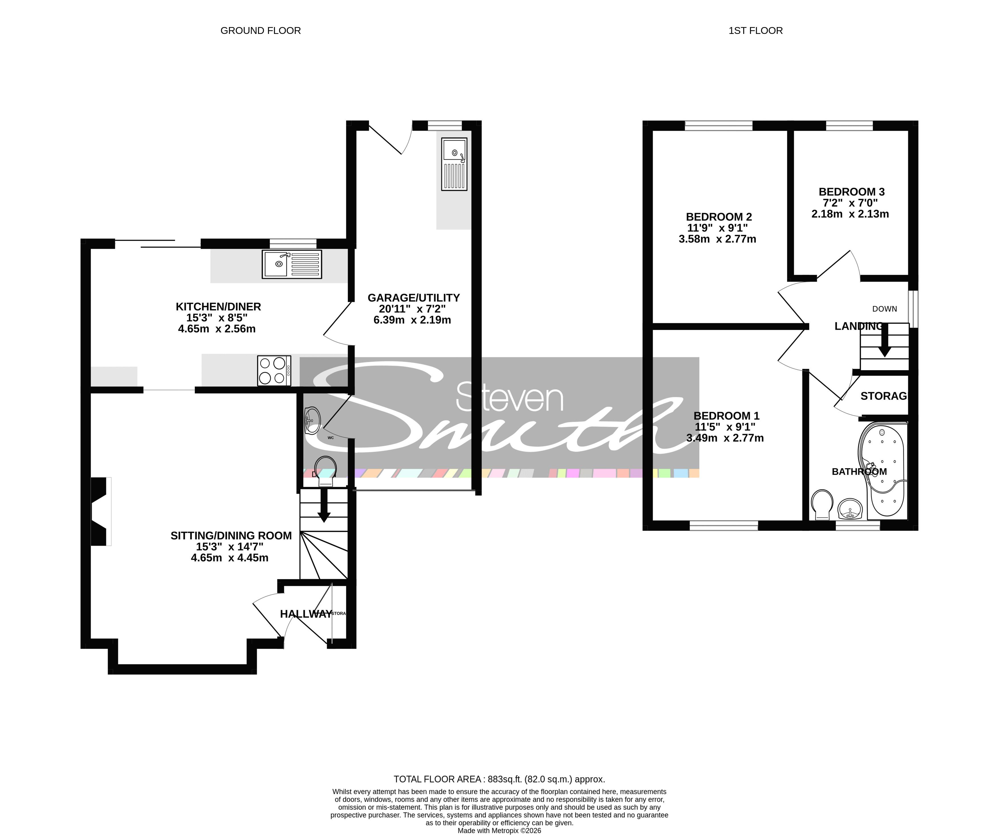 8, Patch Croft, Clevedon floorplan