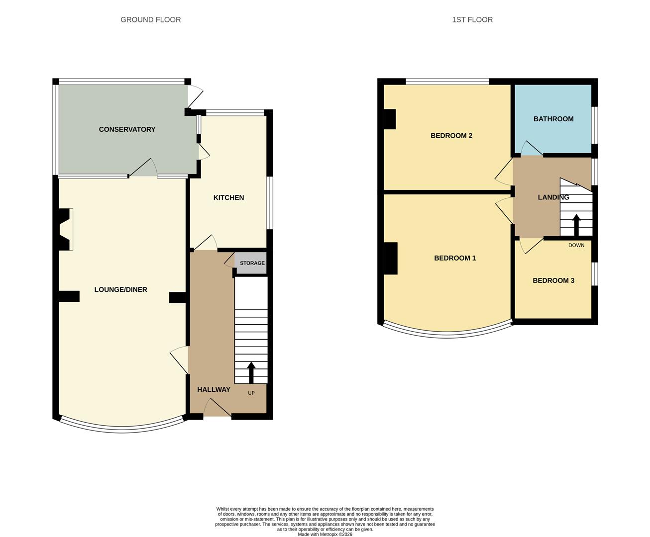 54, Mornington Road, Stoke-On-Trent floorplan