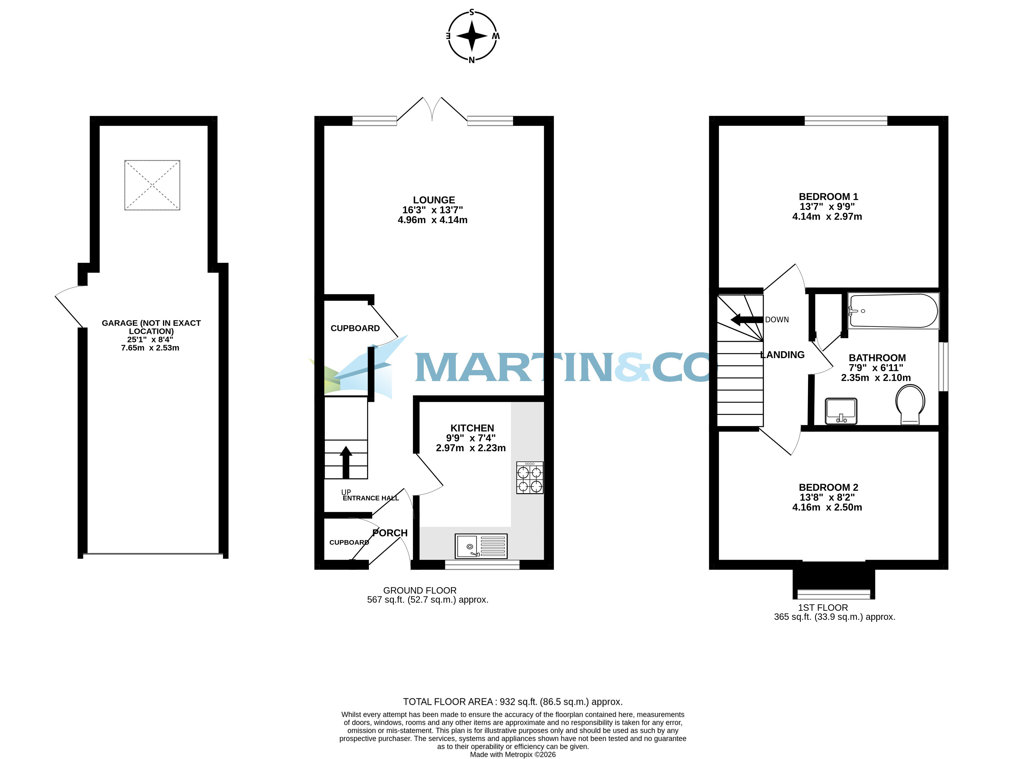 39, Netherhouse Moor, Fleet floorplan