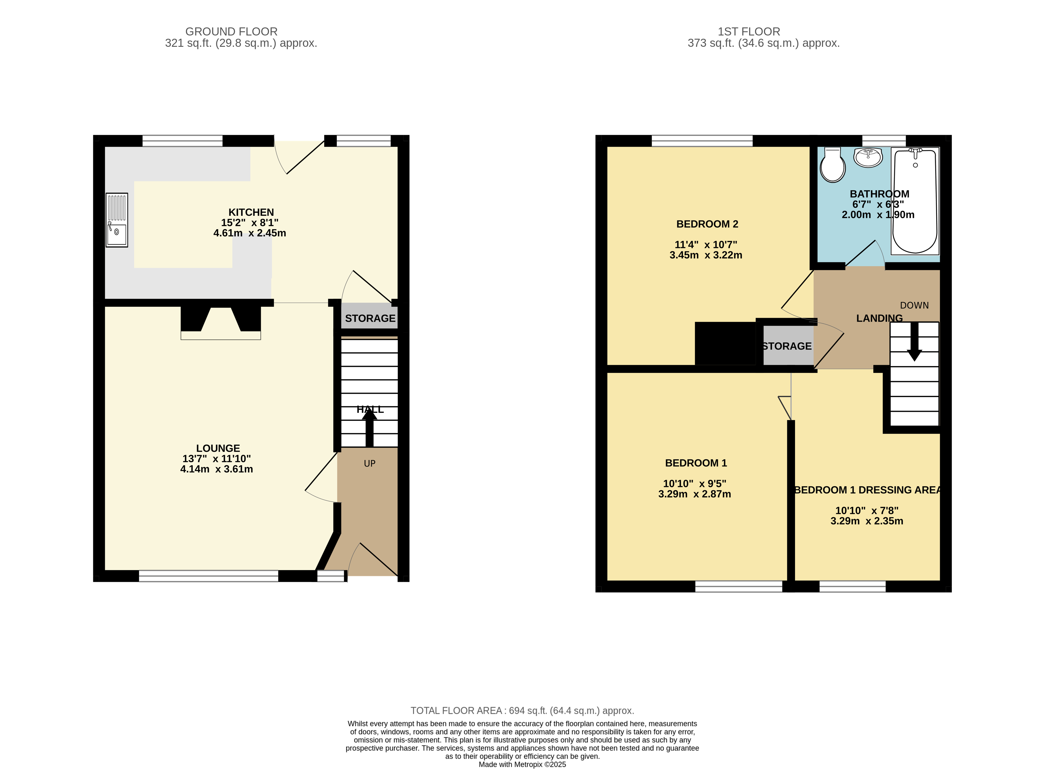 26, Usk Road, Aveley floorplan