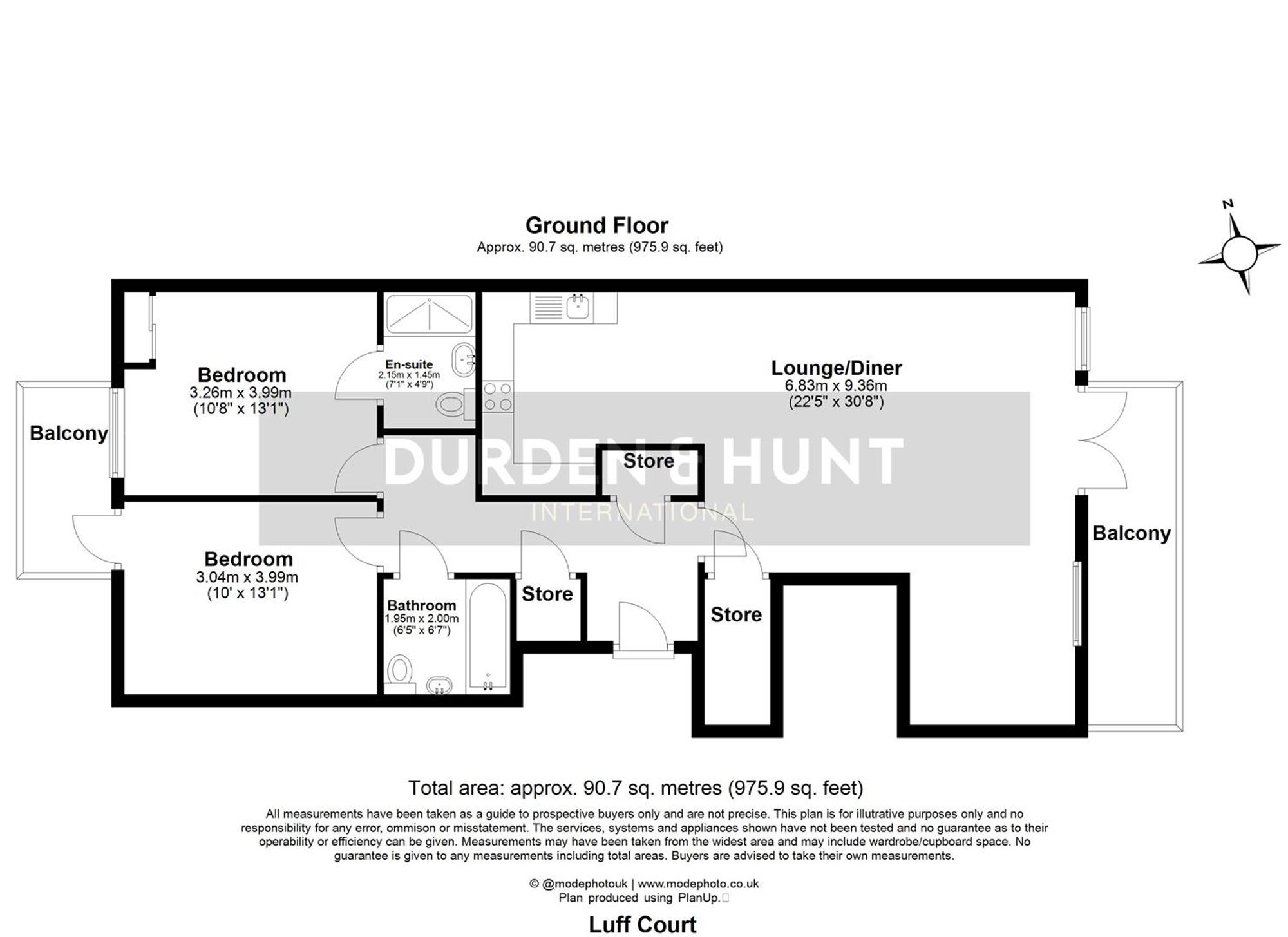 Flat G01, Luff Court, London floorplan
