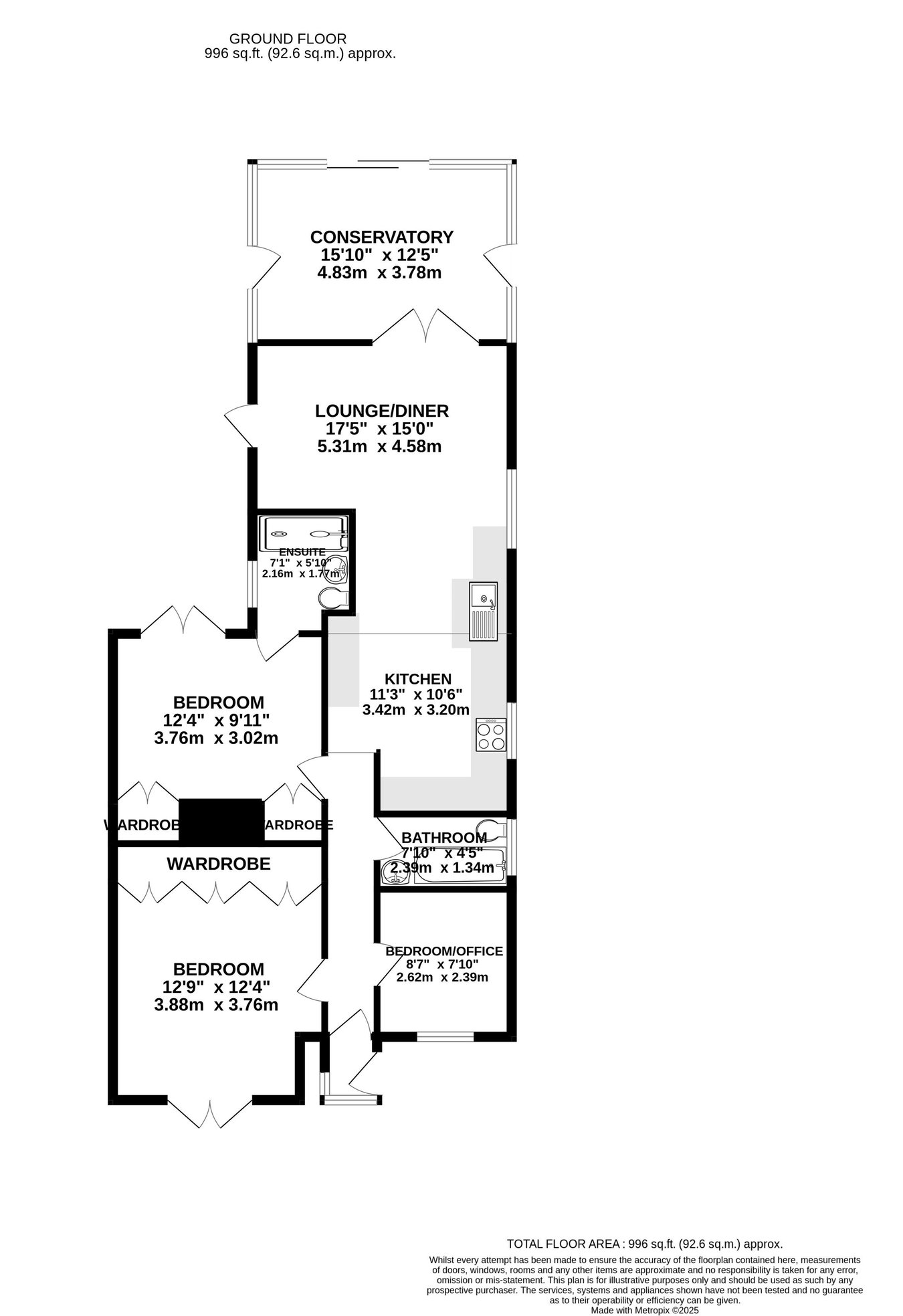 48, Coedwaungar, Brecon floorplan