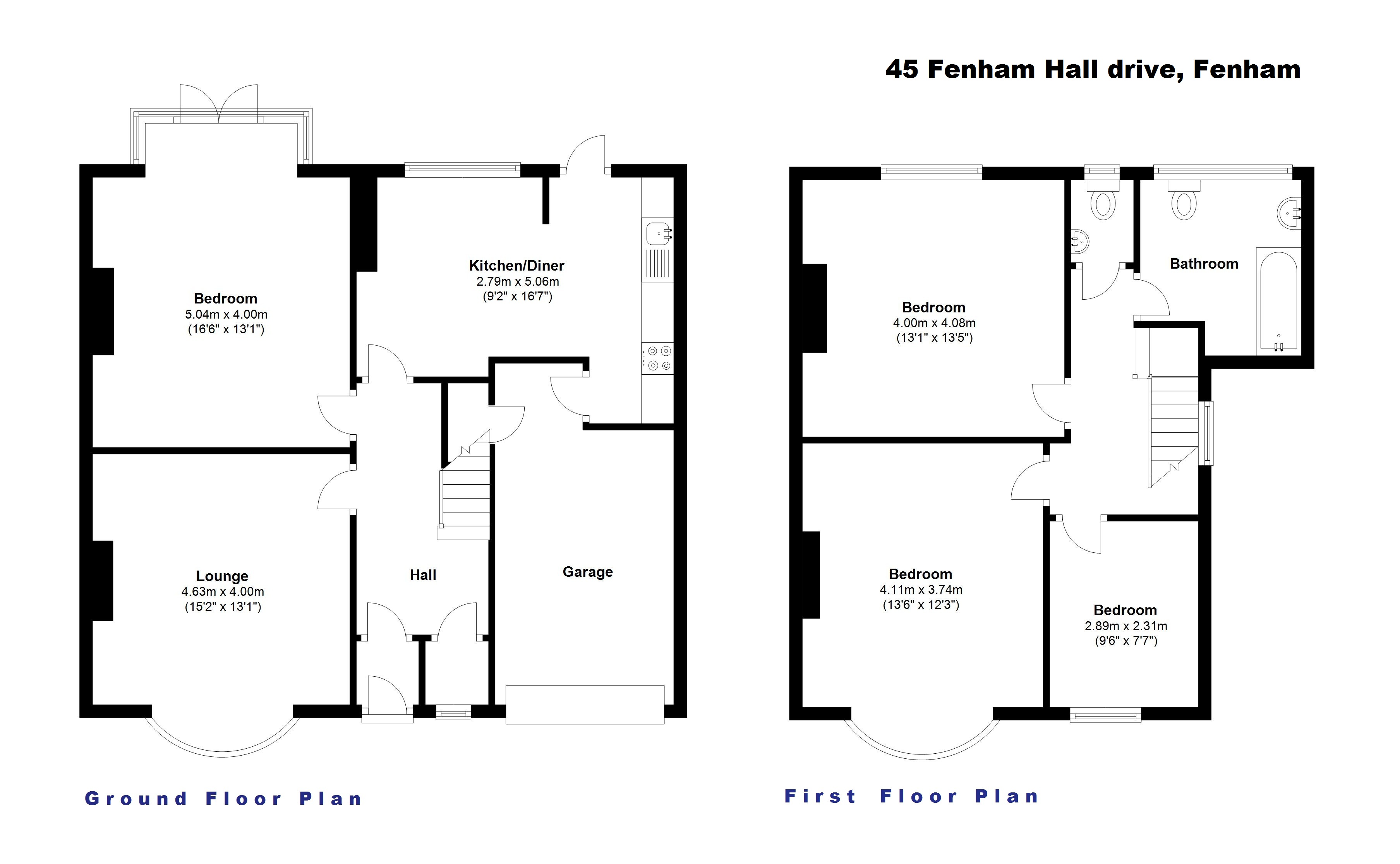 Fenham Hall Drive, Newcastle Upon Tyne floorplan