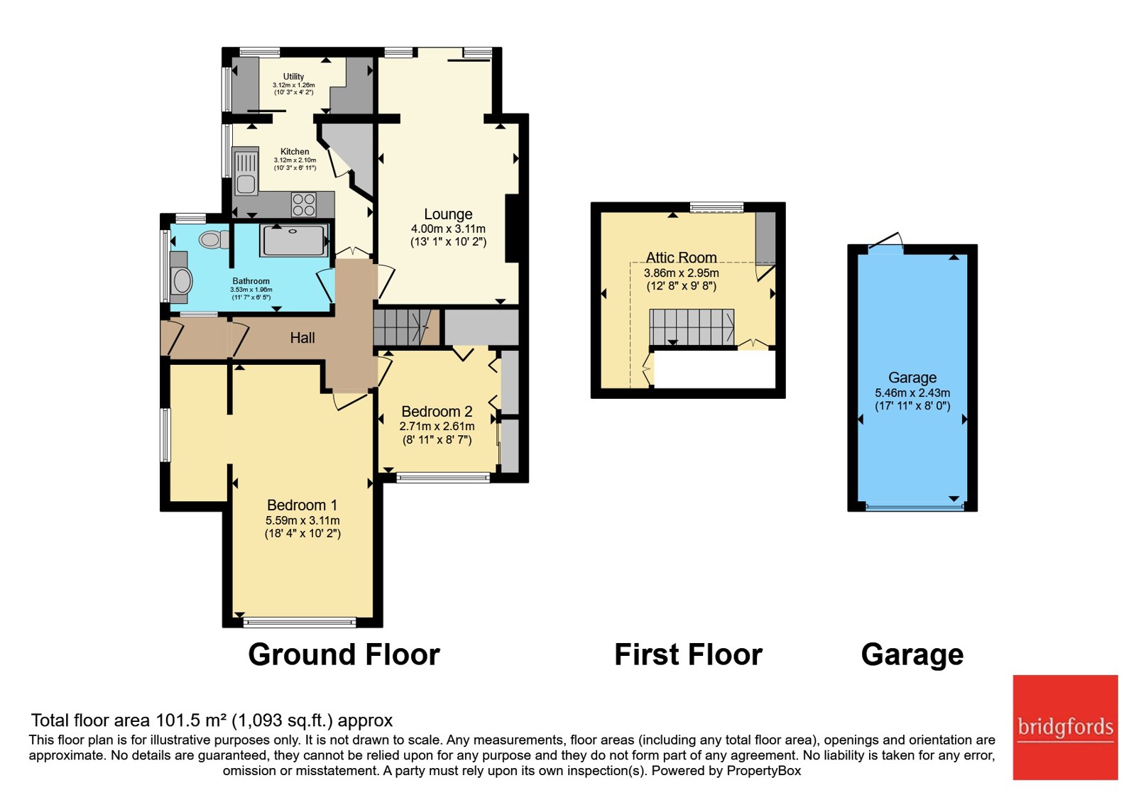 52, Claytongate, Chorley floorplan