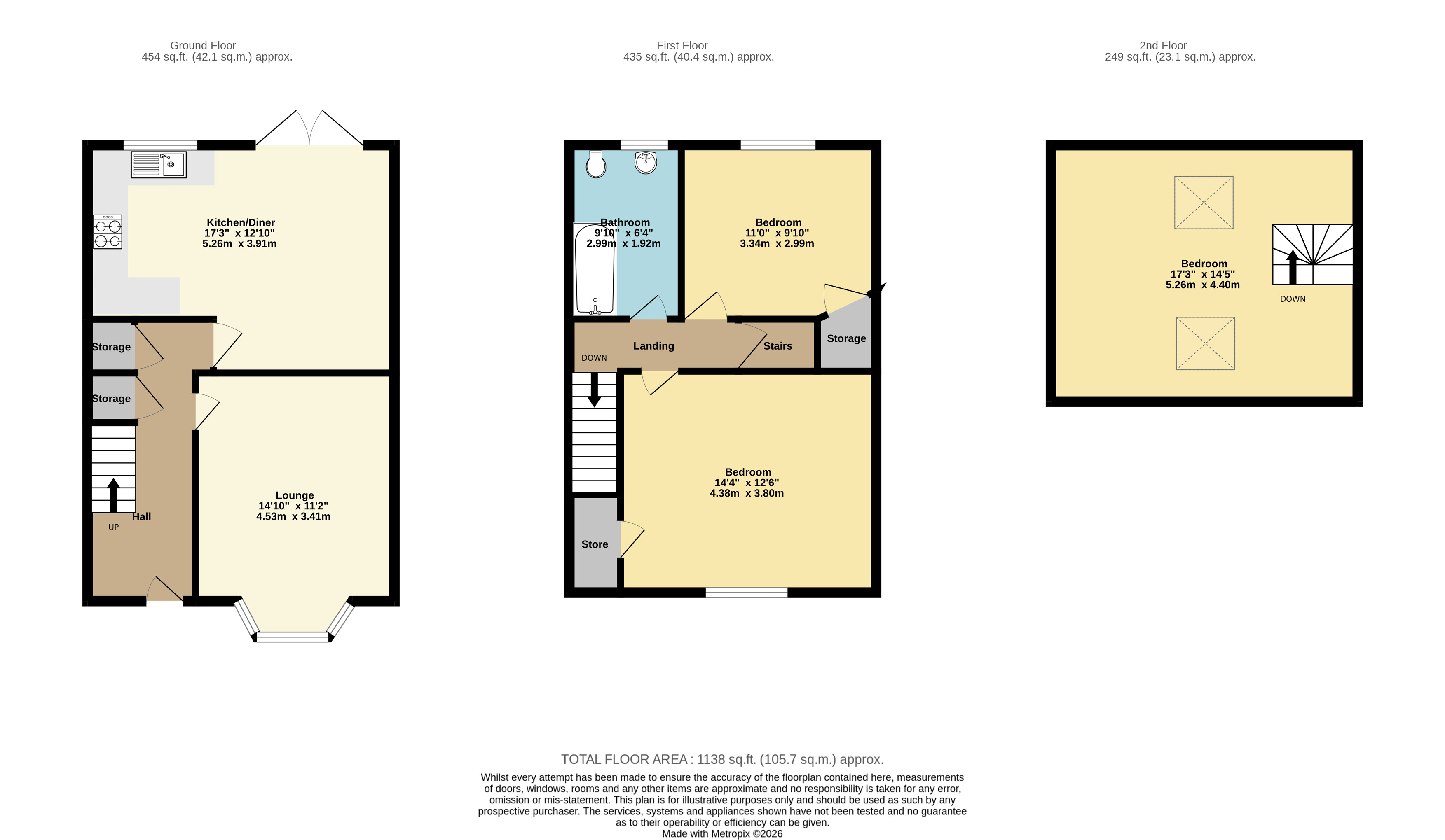 15, Hughenden Road, Bristol floorplan