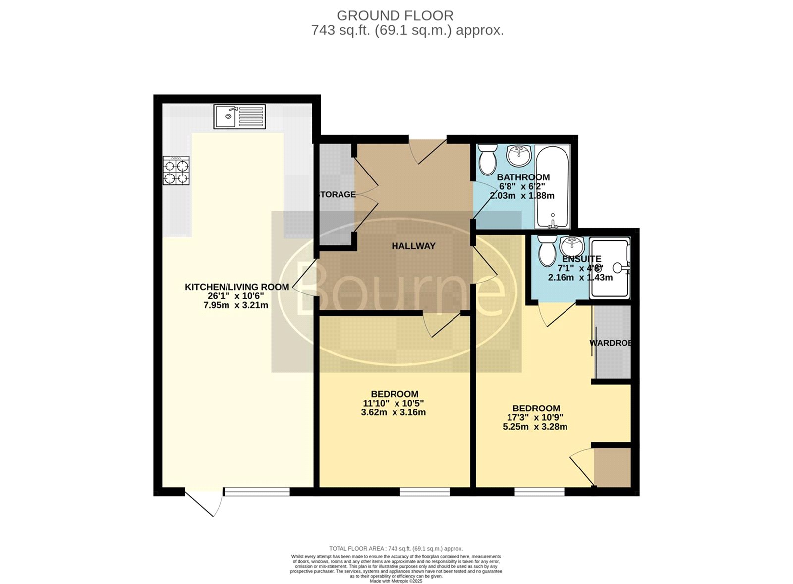 Flat 48, Wey Corner,, Walnut Tree Close, Guildford floorplan