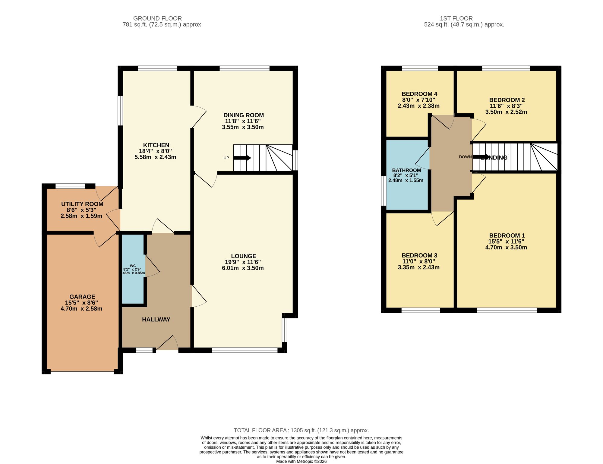 44 Lowercroft Road, Bury floorplan