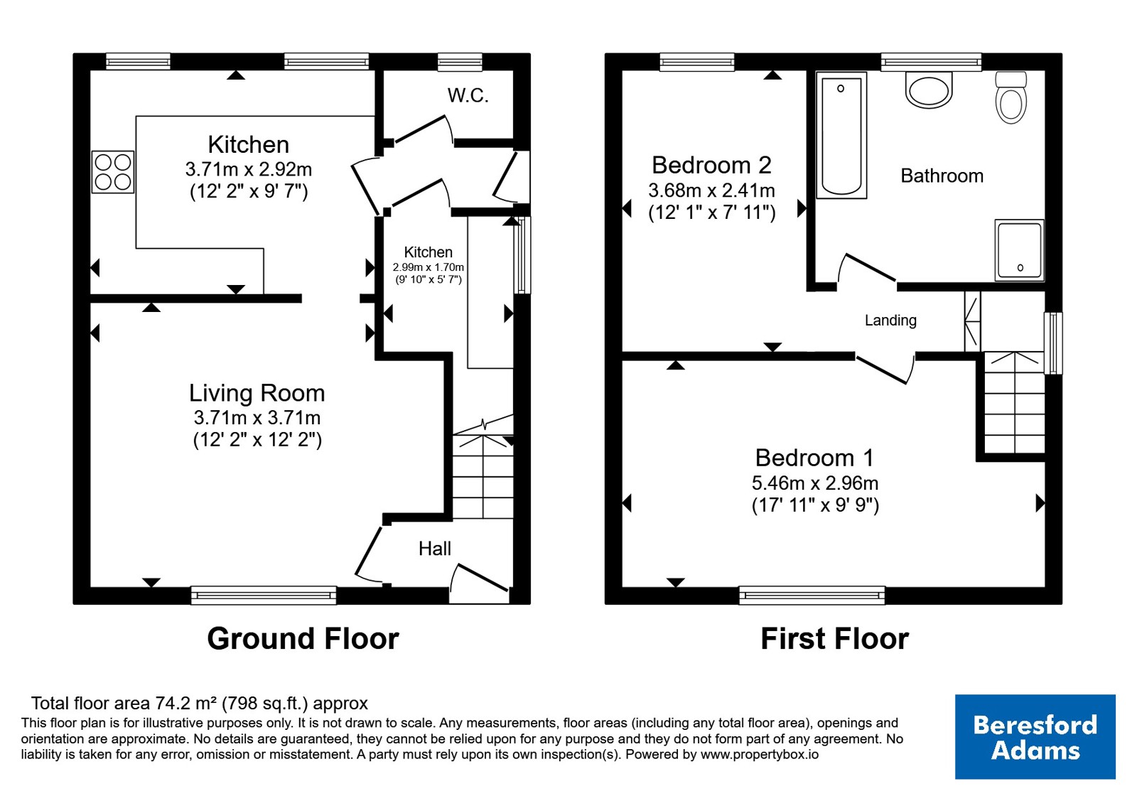 10, Park Avenue, Cheshire floorplan