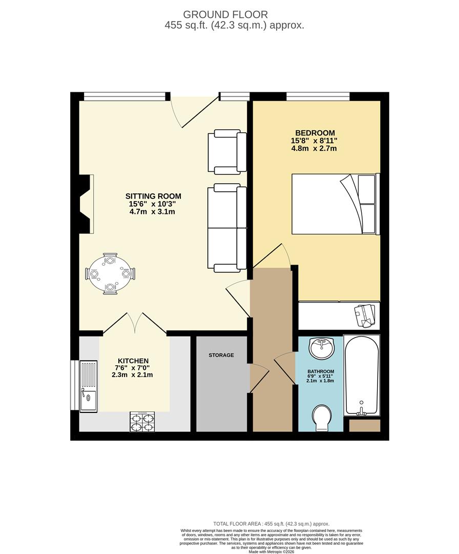 13, Kingswood Court, Chingford floorplan
