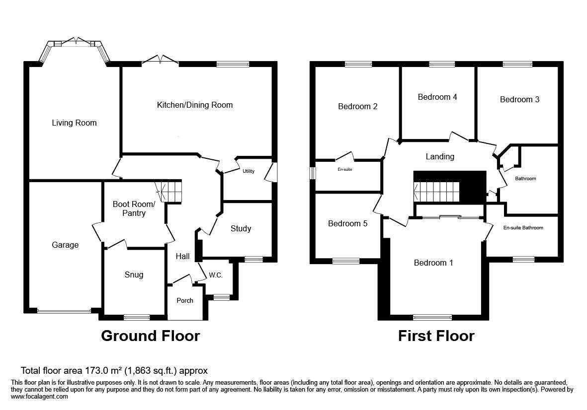 6, Ellis Close, Crewe floorplan
